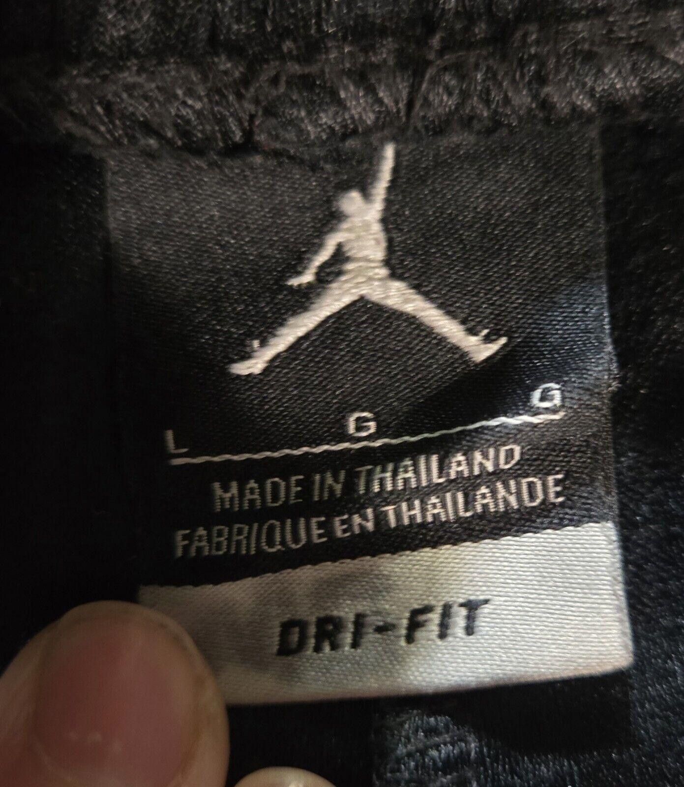 Nike Black Nike Air Jordan Dri Fit Basketball Shorts Size US 34 / EU 50 - 8 Thumbnail