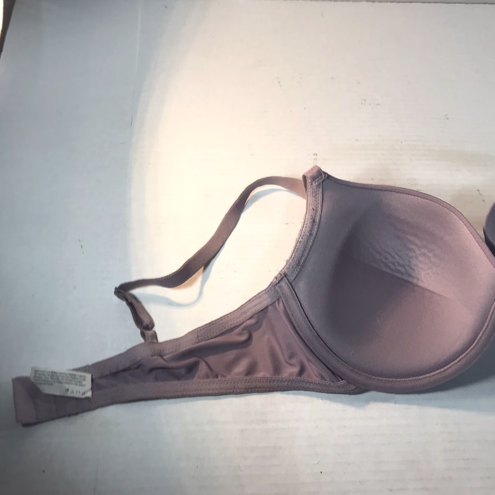 Vintage Maidenform Lilac Push Up Bra Womens 38D Purple Padded Underwire Lace Size ONE SIZE - 4 Thumbnail