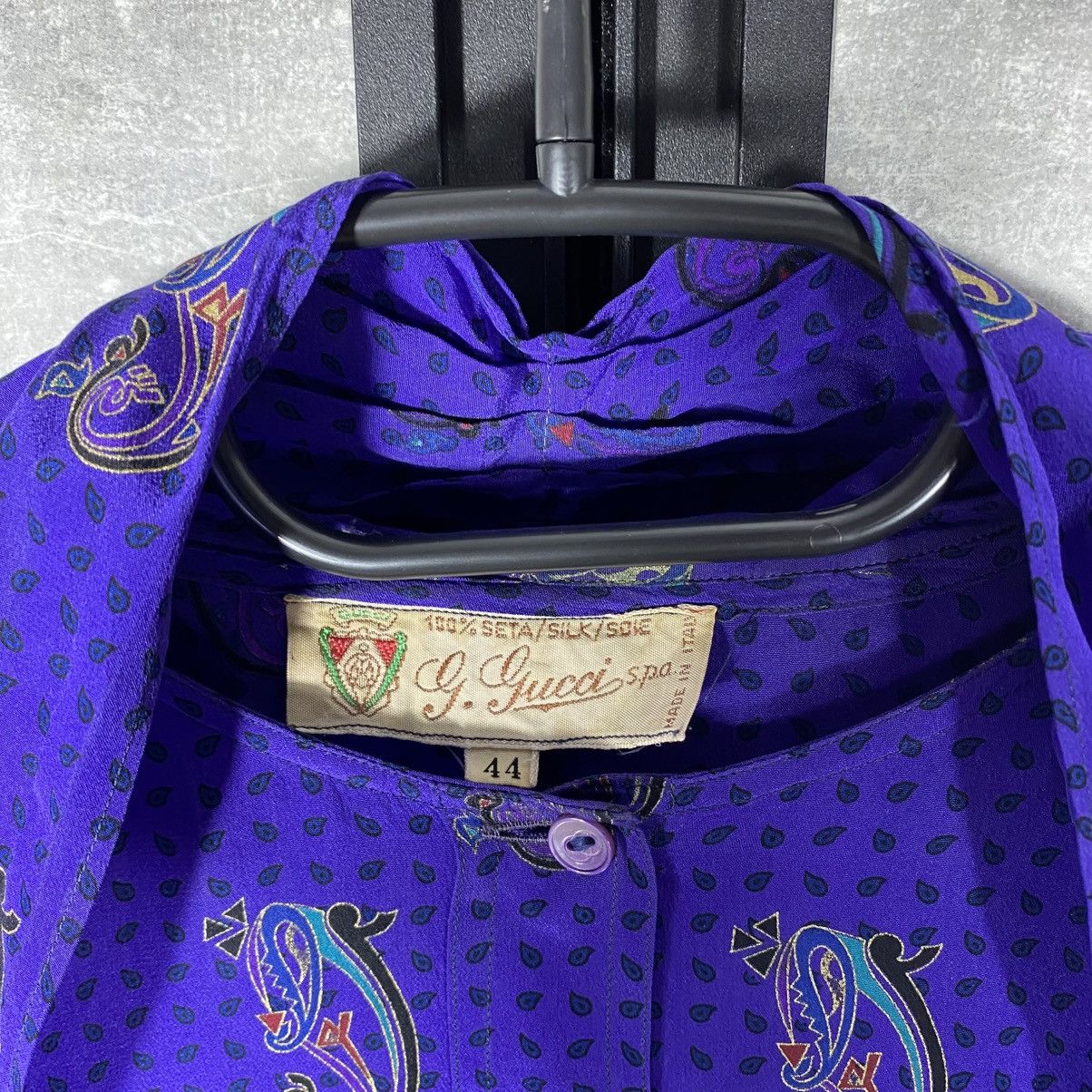 Gucci GUCCI TOM FORD ERA 90s ARCHIVE 100% SILK HOODIE SWEATSHIRT Size US M / EU 48-50 / 2 - 17 Thumbnail