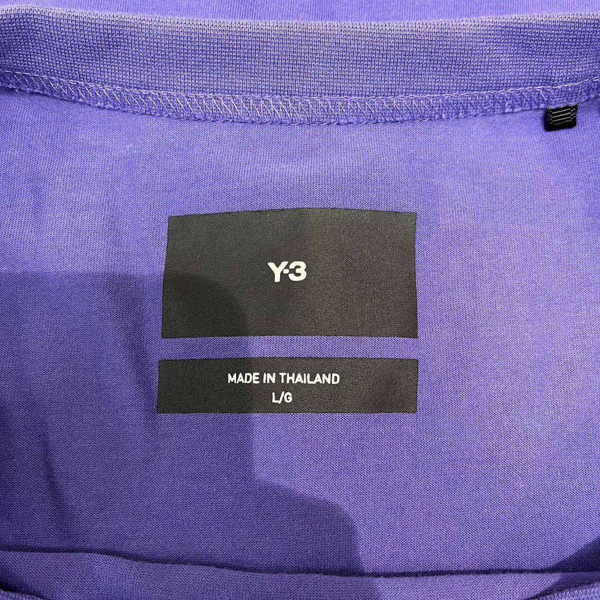 Y-3 Y-3 Longsleeve Purple Size US L / EU 52-54 / 3 - 3 Thumbnail