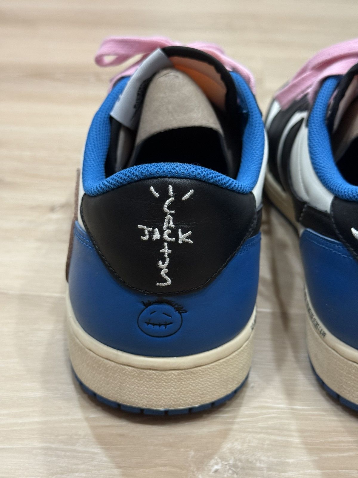 Fragment Design × Jordan Brand × Travis Scott Travis Scott Air Jordan 1 Low Fragment Sneakers Size US 13 / EU 46 - 15 Thumbnail