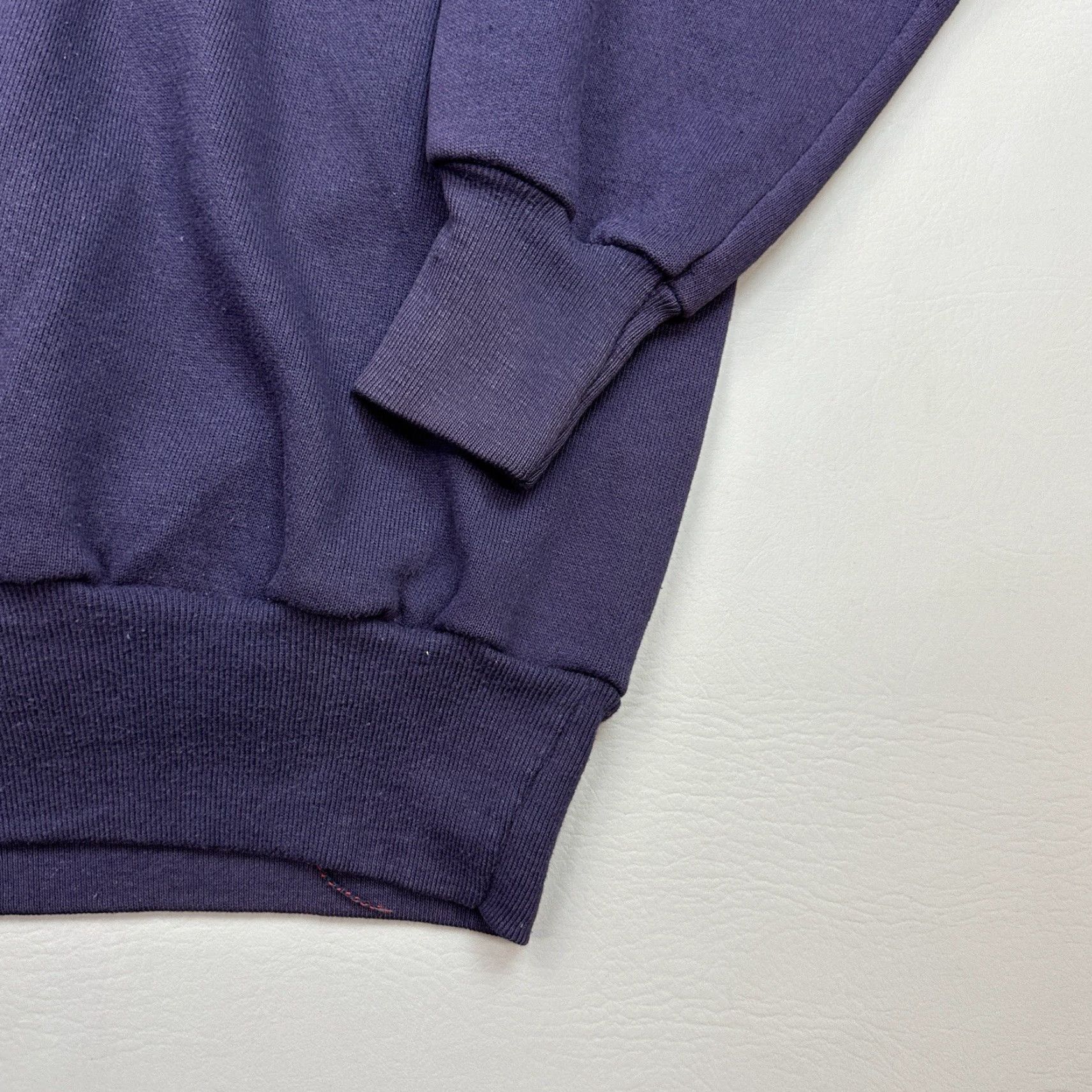 Anvil VINTAGE Anvil Sweatshirt Mens XL Purple Americas Pride Crewneck Pullover USA 80s Size US XL / EU 56 / 4 - 2 Thumbnail