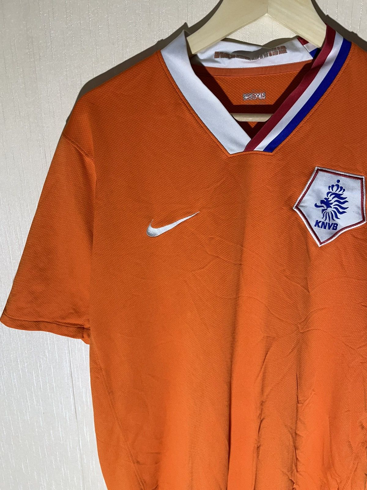 Nike × Vintage Nike Nederland vintage soccer jersey Size US XXL / EU 58 / 5 - 3 Thumbnail