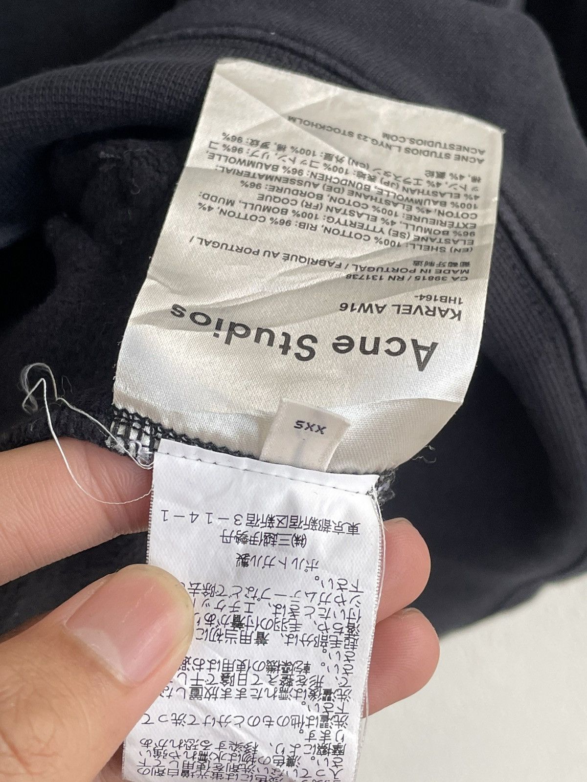 Acne Studios 2000s Acne Studio Sweater Designer y’s Hysteric Japan Y2K Size US XXL / EU 58 / 5 - 5 Thumbnail
