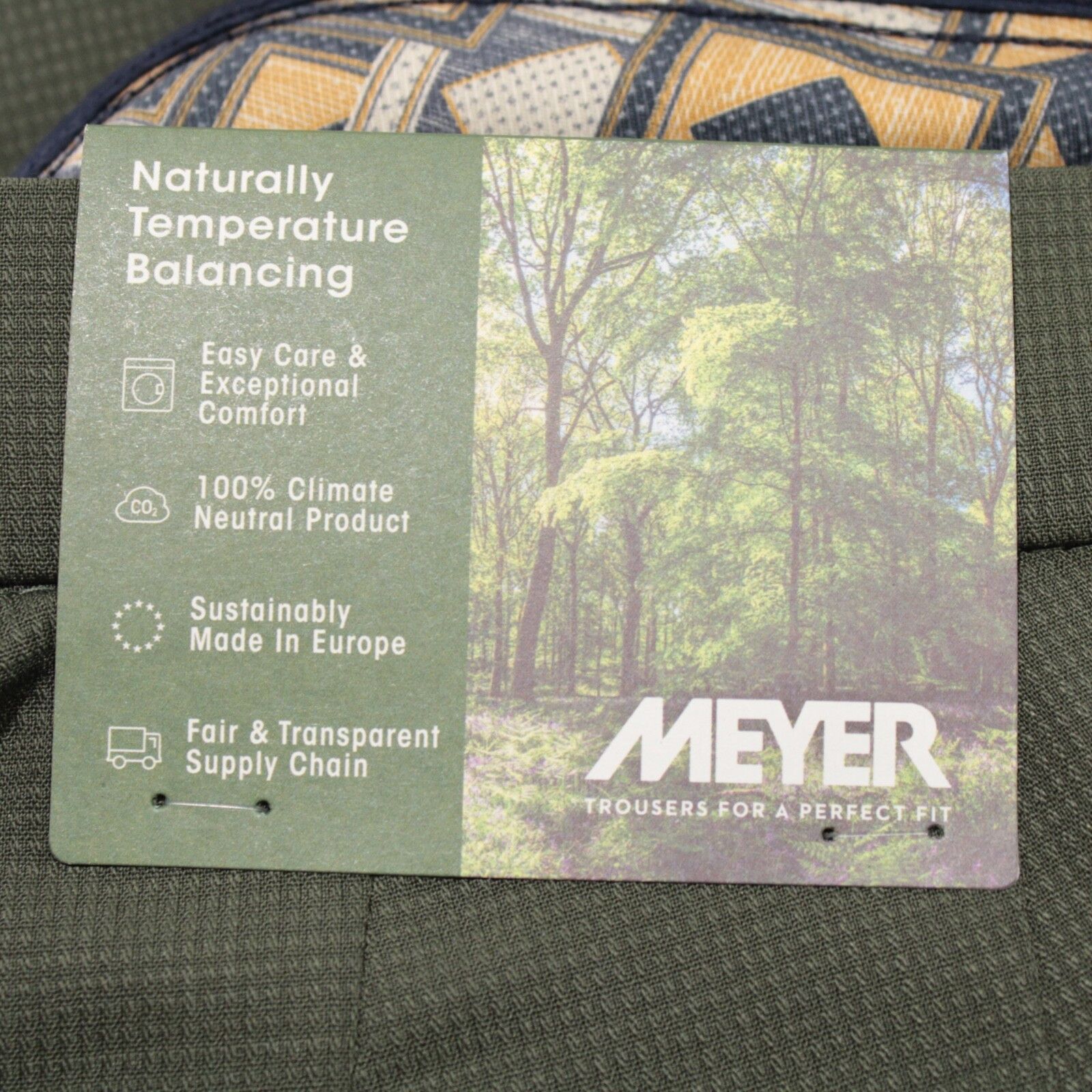 Other Meyer New with tags Dress Pants Size 34 US In Green Size US 34 / EU 50 - 4 Thumbnail
