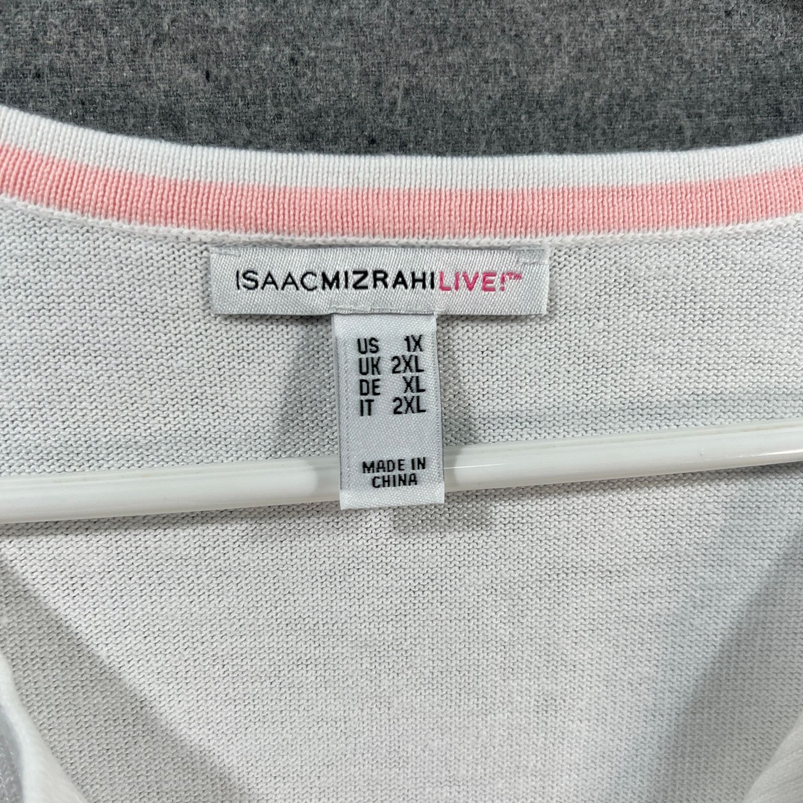 Isaac Mizrahi Isaac Mizrahi Live Split Neck Pullover Sweater B Size XL / US 12-14 / IT 48-50 - 3 Thumbnail