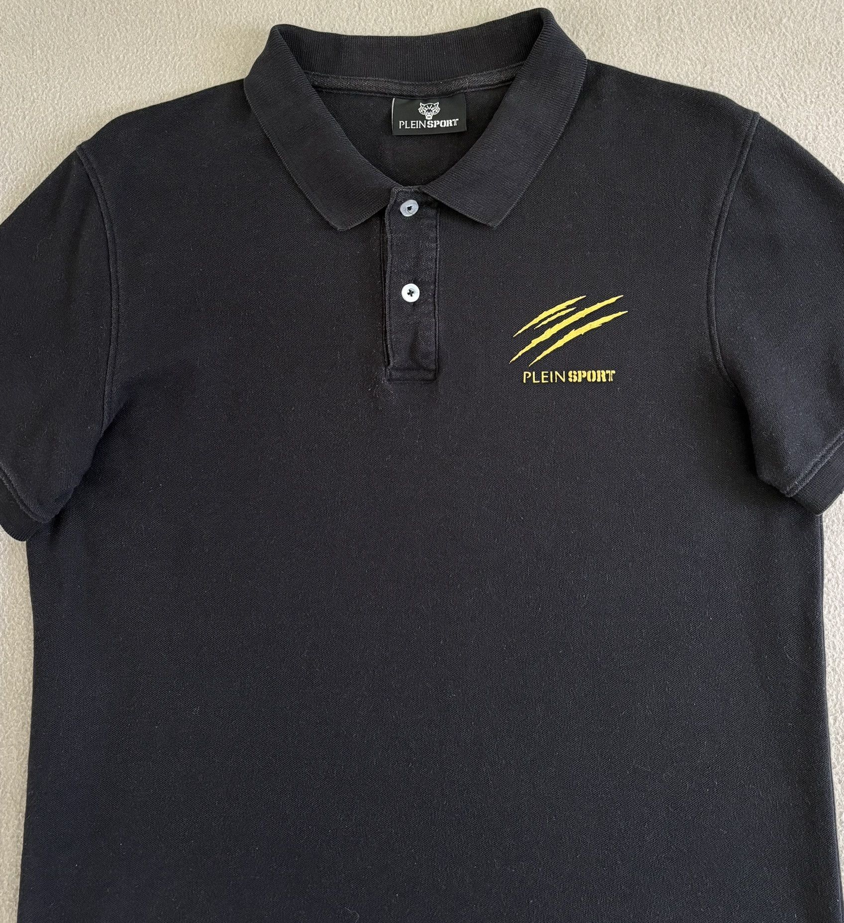 Philipp Plein Plein Sport Black Polo Medium Size US M / EU 48-50 / 2 - 6 Thumbnail