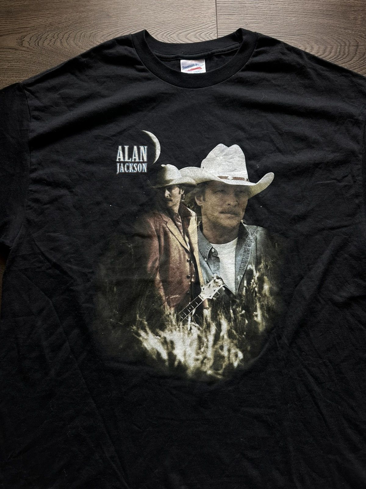 Band Tees Vintage 2003 Allan Jackson Band Tee Size US XL / EU 56 / 4 - 5 Thumbnail