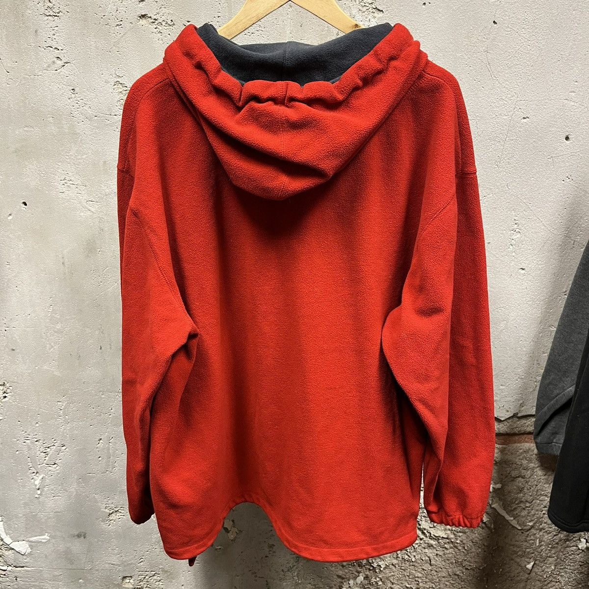 Southpole × Vintage Southpole Vintage Y2K Red Fleece Logo Oversized Hoodie XL Size US XL / EU 56 / 4 - 3 Thumbnail