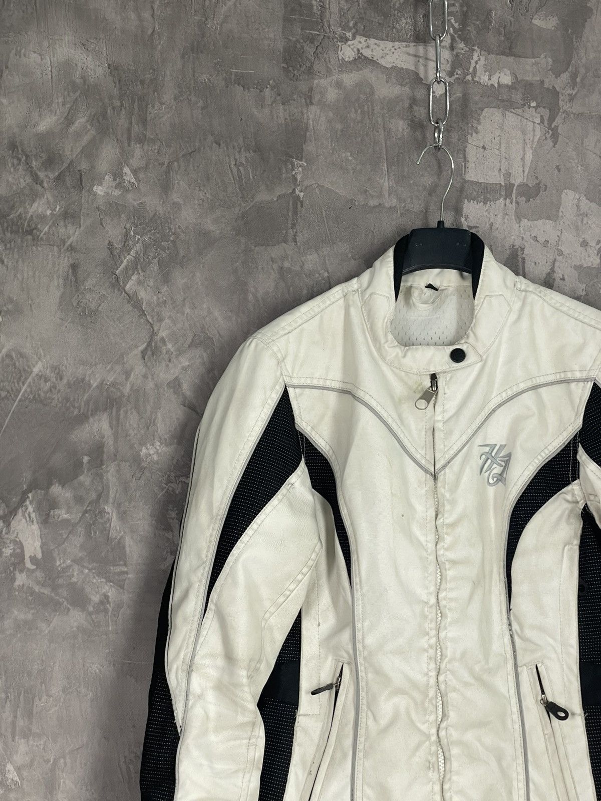 Harley Davidson × Vintage Vintage Harley Davidson Moto Y2K Crazy Heavy Jacket Size S / US 4 / IT 40 - 4 Thumbnail