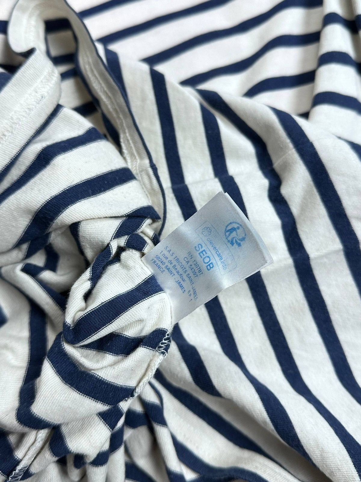 Saint James Saint James Striped Longsleeve Shirt Asap Rocky Kubain M Size US M / EU 48-50 / 2 - 9 Thumbnail