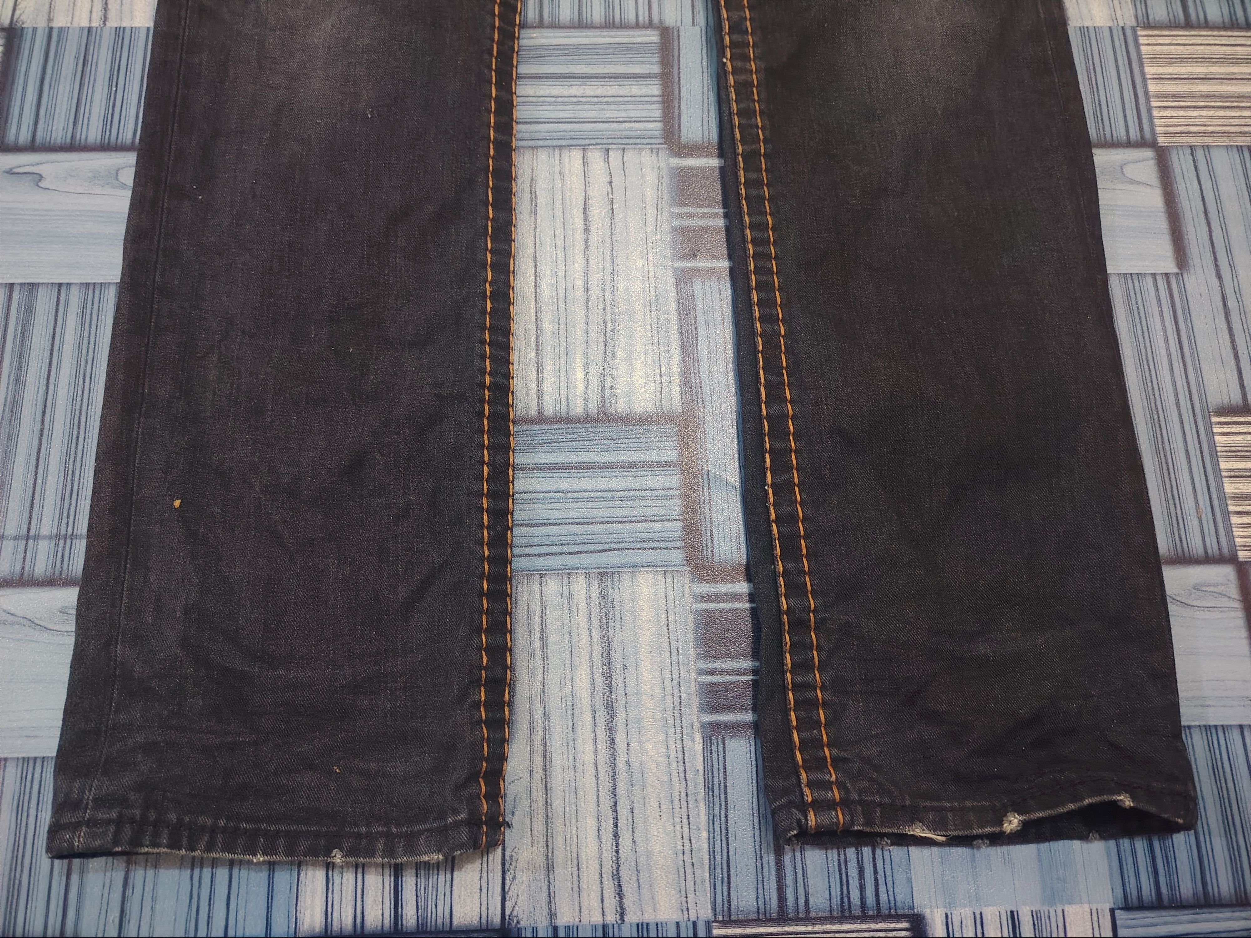 BUCKAROO Japanese Buckaroo Jeans Brown Stitch Size US 32 / EU 48 - 9 Thumbnail