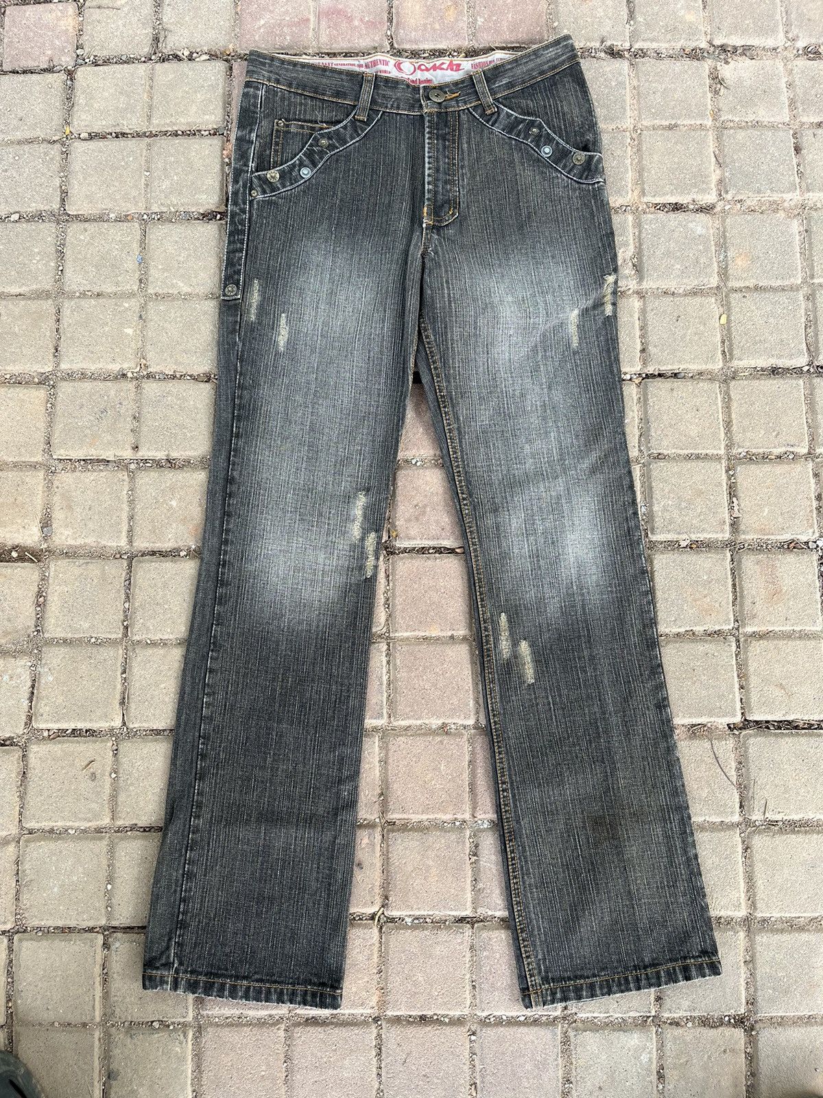 If Six Was Nine × Japanese Brand × Vintage Crazywash Okaz Denim Size US 32 / EU 48 - 3 Thumbnail