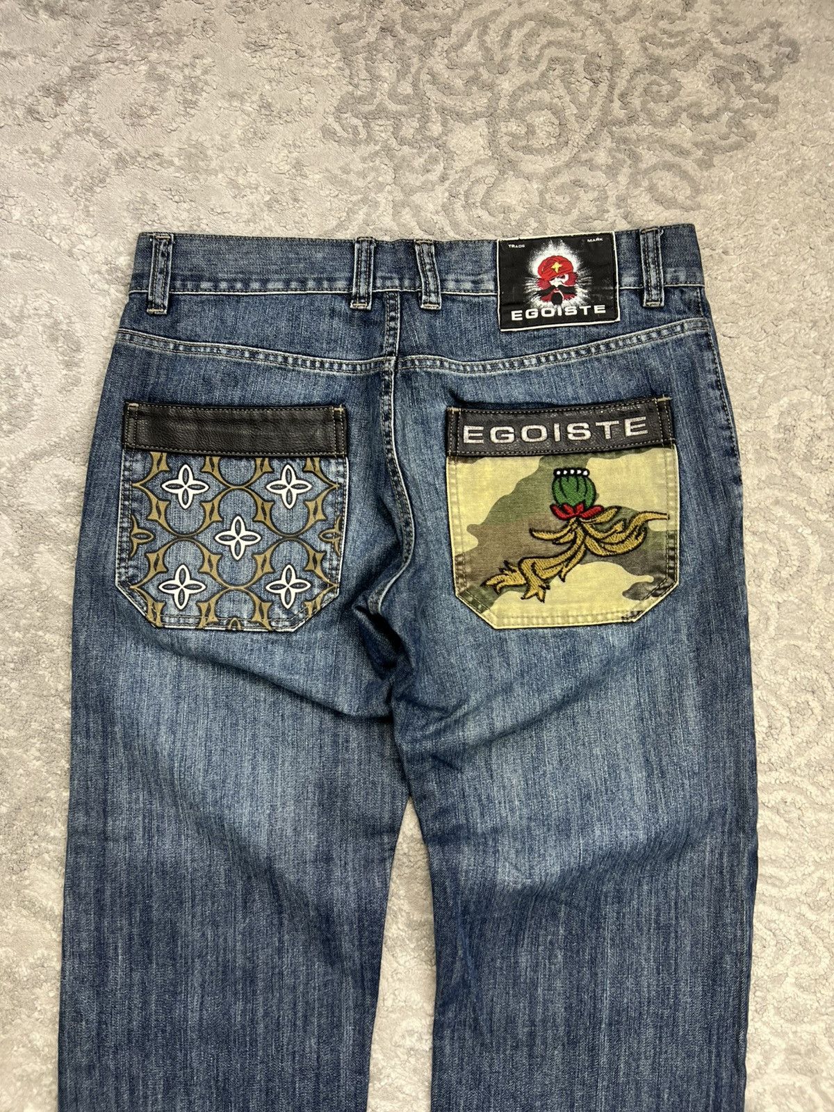 Other Pants Egoiste Perfect Hip Hop Rap Jeans Vintage Size US 32 / EU 48 - 5 Thumbnail