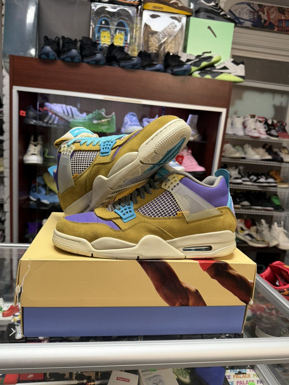 Jordan 4 Retro X Union L.A ‘Desert Moss’