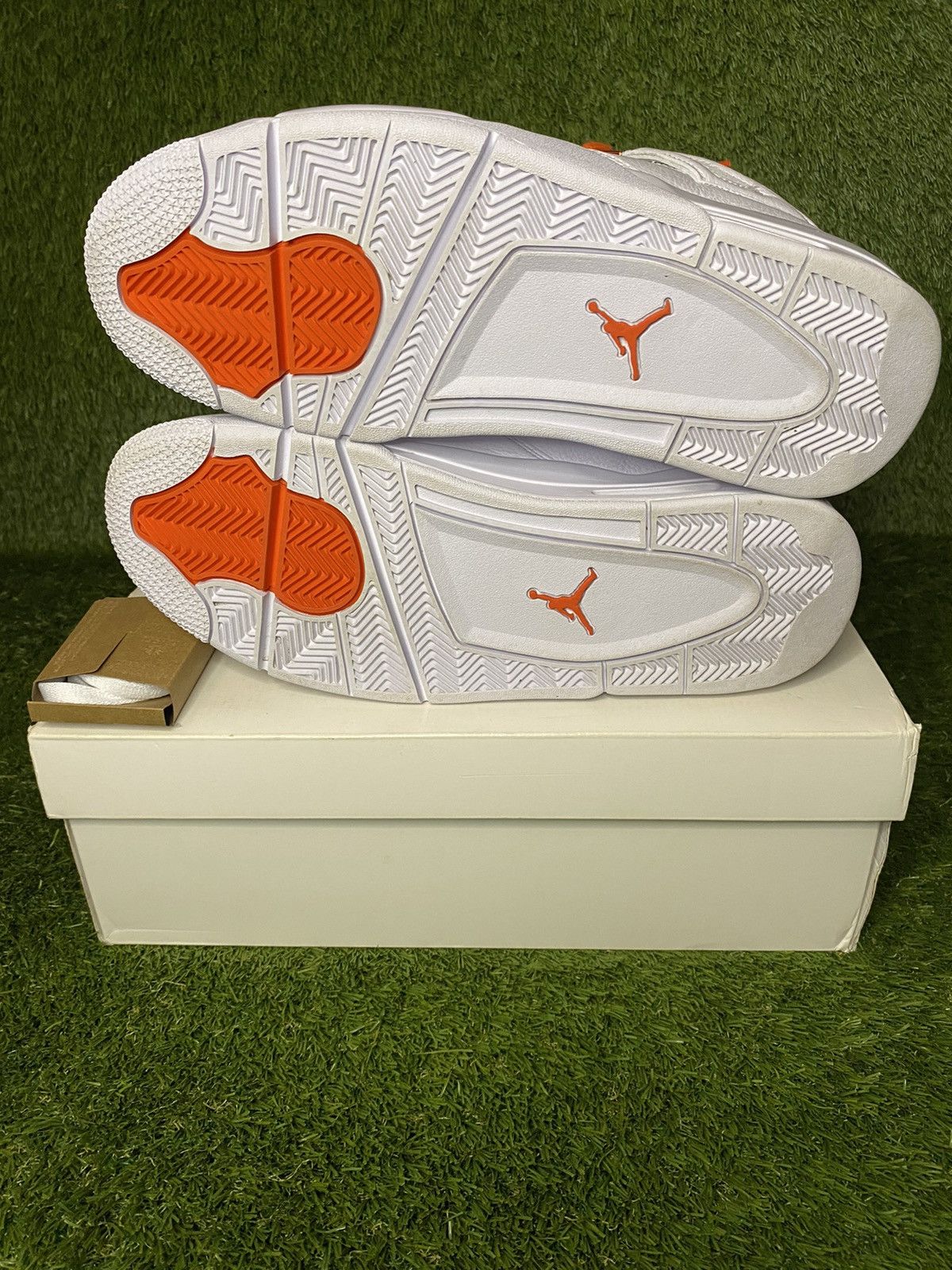 Jordan Brand Metallic Orange Jordan 4 Size US 10.5 / EU 43-44 - 8 Thumbnail