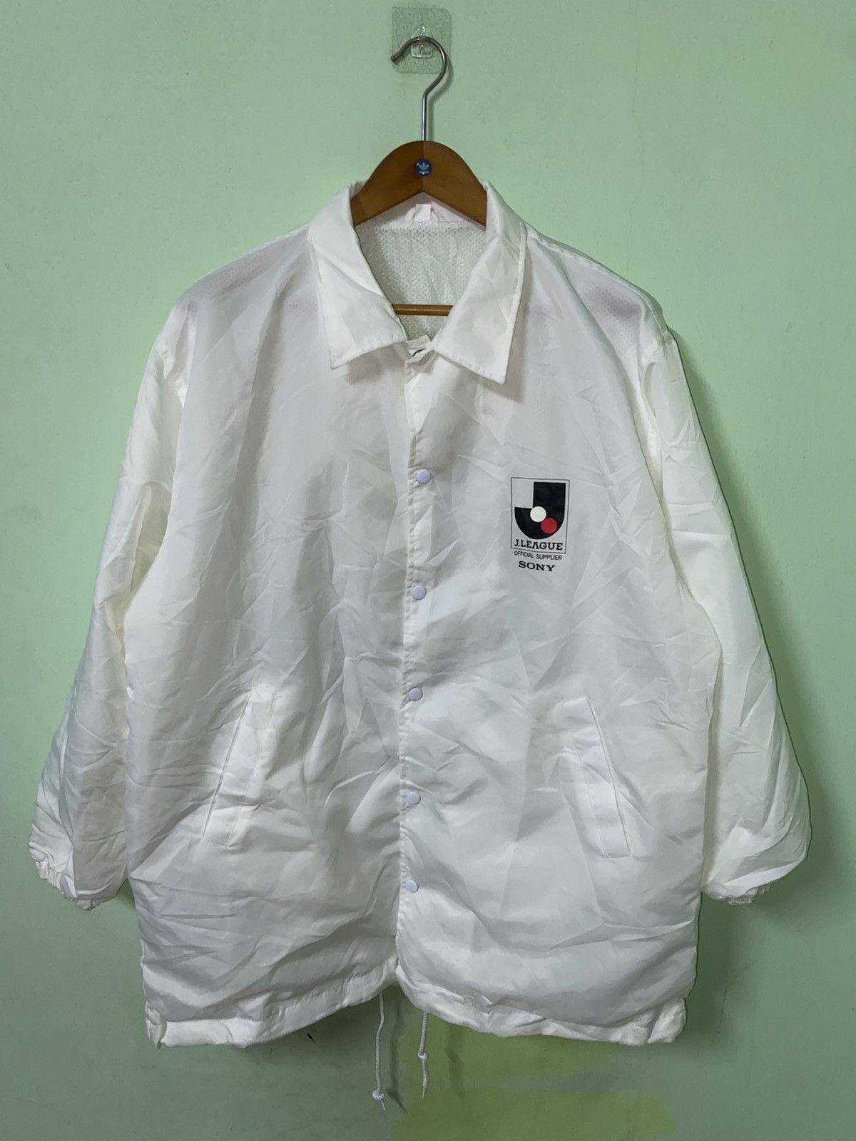 Vintage Vintage 90s Sony J League Promo Jacket Size US XL / EU 56 / 4 - 2 Thumbnail