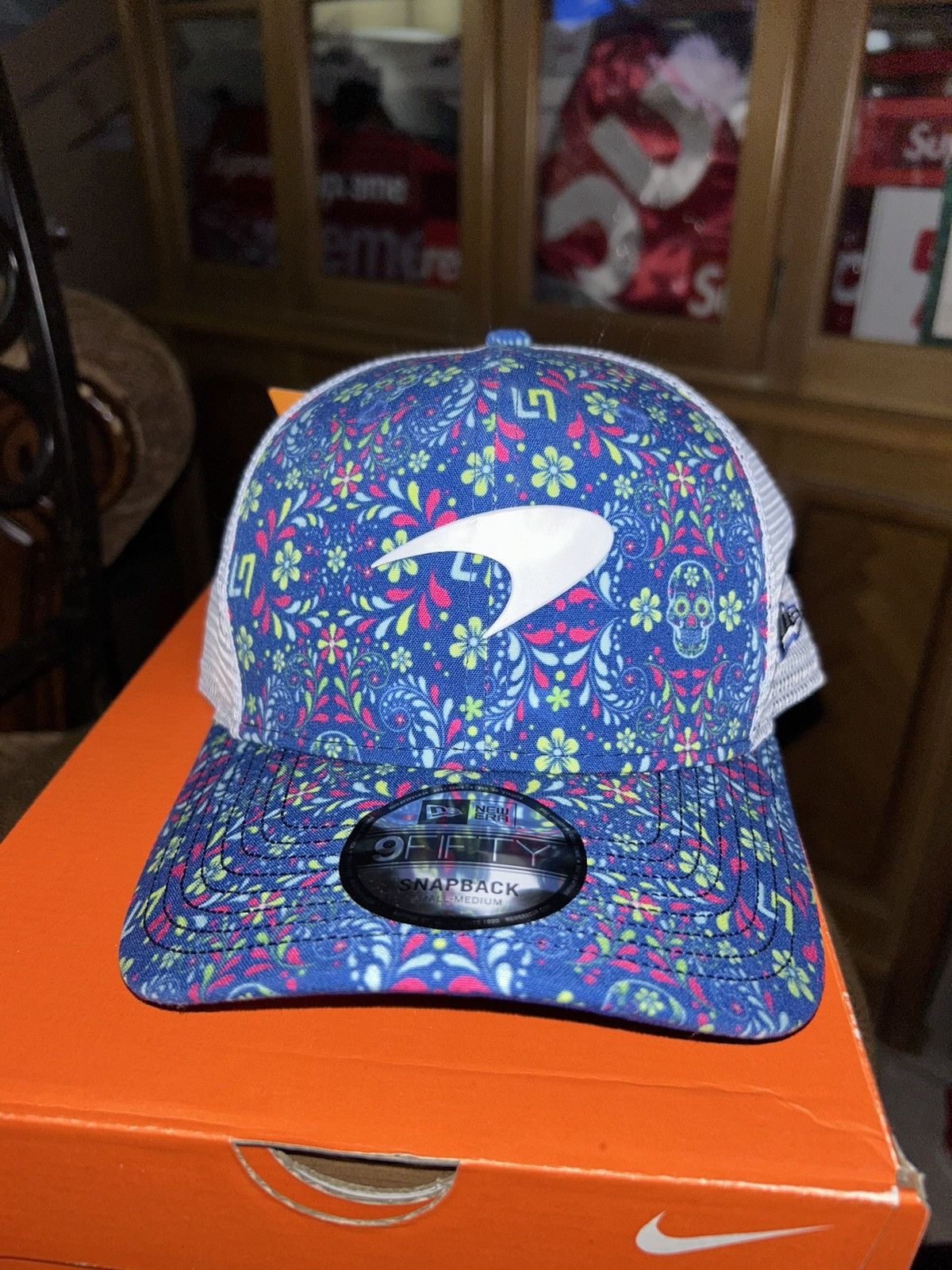 New Era McLaren F1 Team New Era 2023 Mexico City Snapback Hat Size ONE SIZE - 1 Thumbnail