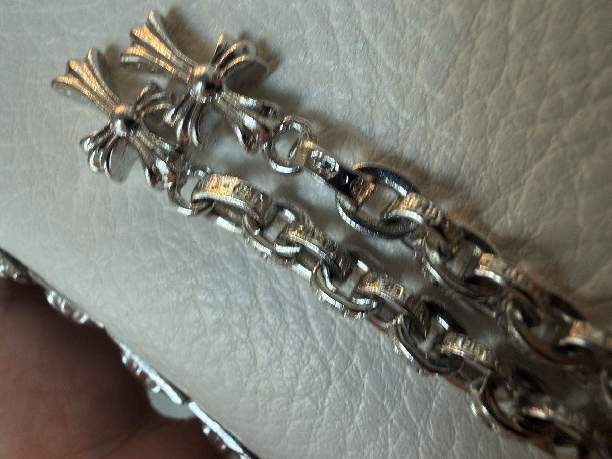 Chrome Hearts RARE! Chrome Hearts 3 Side Zip Pyramid Stud Wallet Size ONE SIZE - 9 Thumbnail