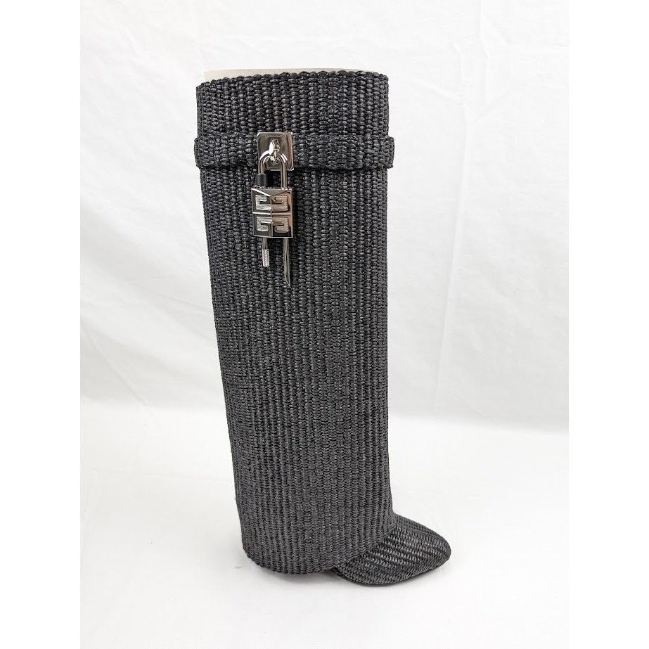 Givenchy o1rshd1 Shark Lock Boots in Black Size US 6.5 / IT 36.5 - 1 Thumbnail