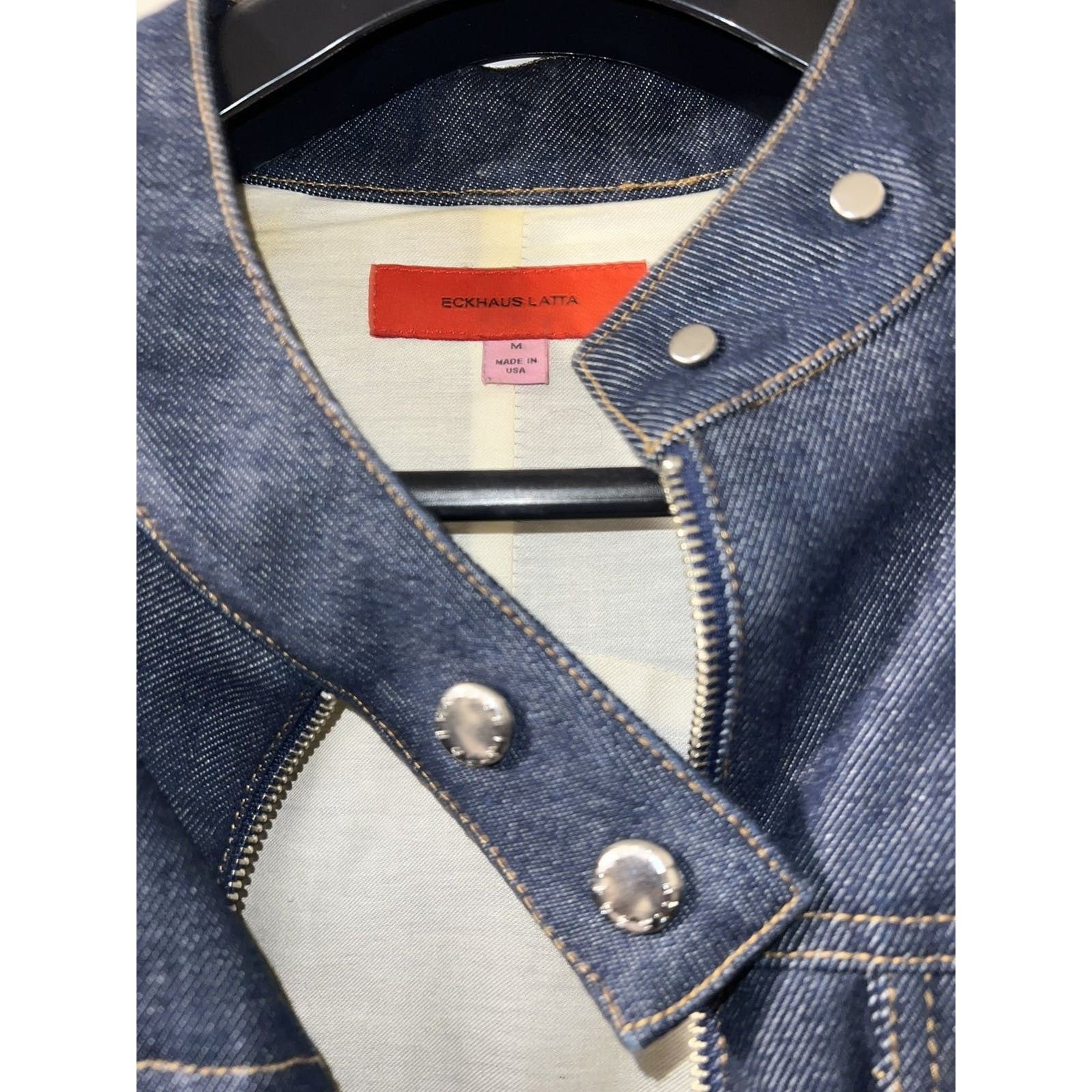 Eckhaus Latta Eckhaus Latta Puff Sleeve Denim Jacket Size US M / EU 48-50 / 2 - 8 Thumbnail