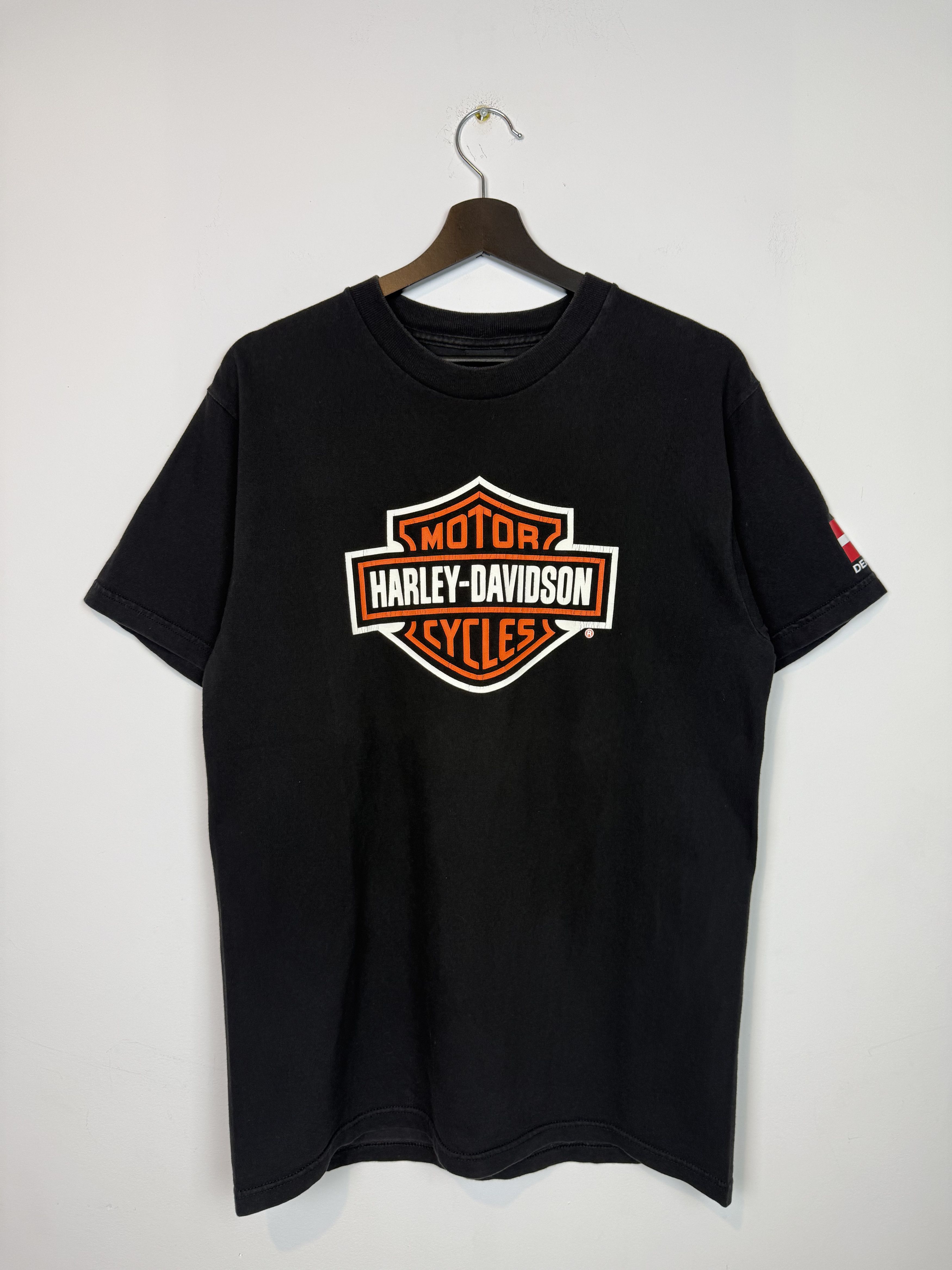 Harley Davidson Vintage Harley Davidson Denmark Graphic Print T-shirt Black Size US M / EU 48-50 / 2 - 2 Thumbnail