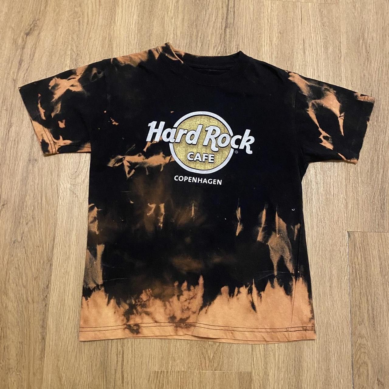 Hard Rock Cafe Hard Rock Cafe Copenhagen black and tan tie dye Size US S / EU 44-46 / 1 - 1 Thumbnail
