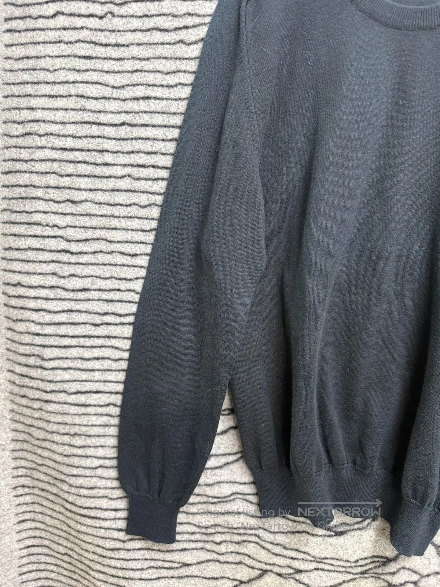 Maison Margiela Maison Margiela Deconstructed Leather Panel Sweater. Size US M / EU 48-50 / 2 - 7 Thumbnail
