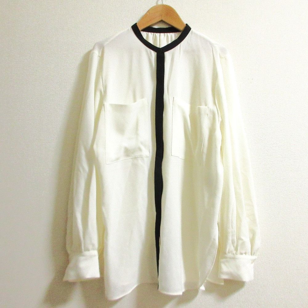 Other Other BEIGE SIBYLLE Long Puff Sleeve Blouse Textile Tops DUTY FREE for USA Size ONE SIZE - 1 Thumbnail