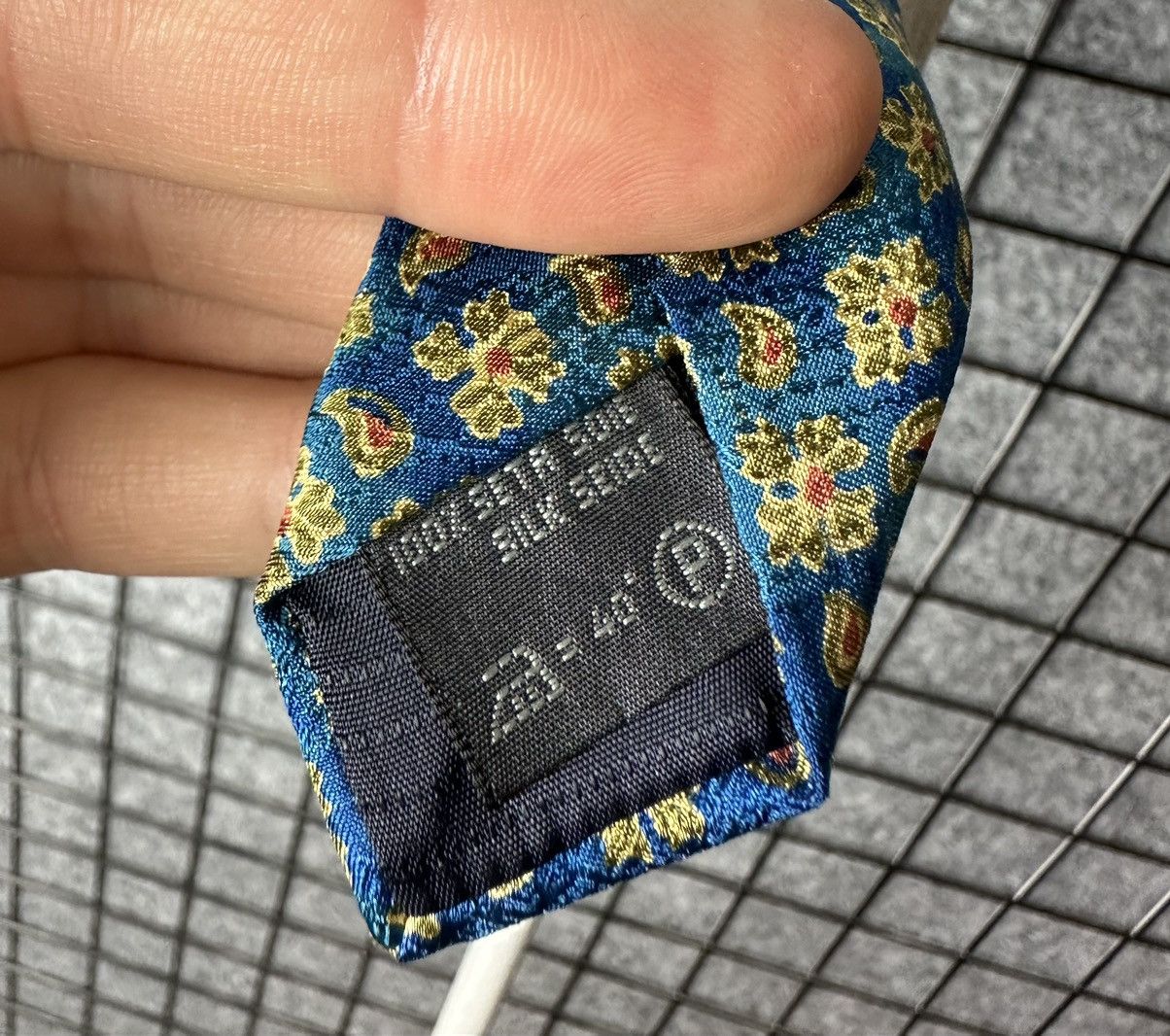 Ermenegildo Zegna Ermenegildo Zegna Vintage Floral Print Silk Tie Size OS Size ONE SIZE - 4 Thumbnail