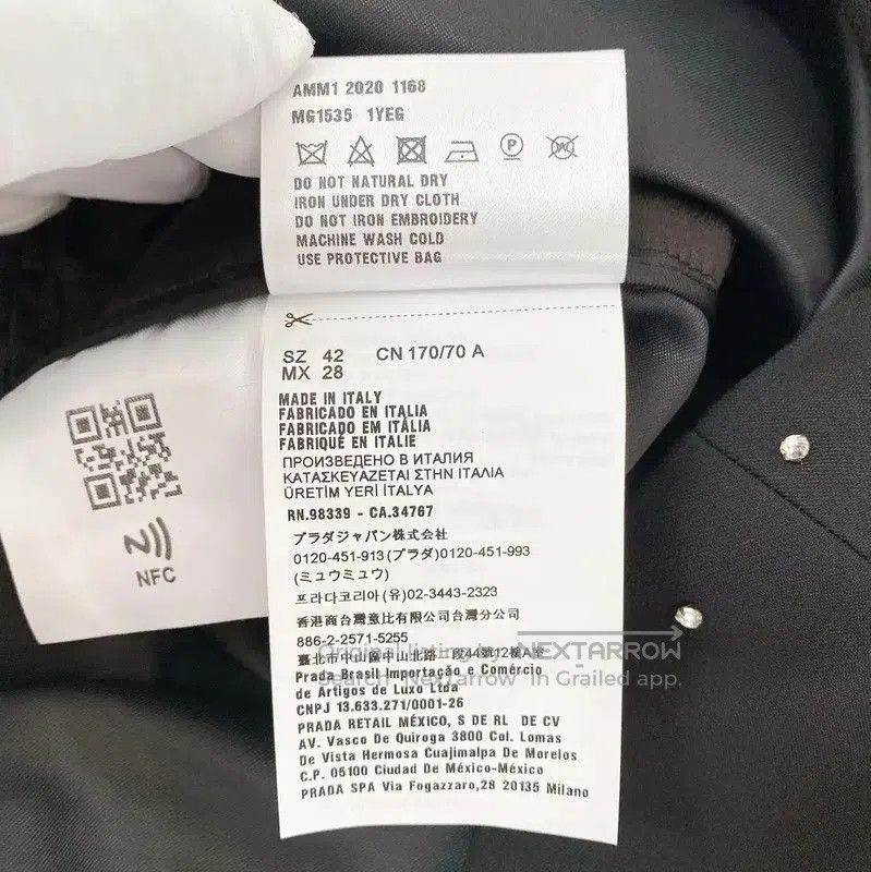 Miu Miu Miu Miu Black Summer A-Line Mini Skirt . Size 31" - 7 Thumbnail