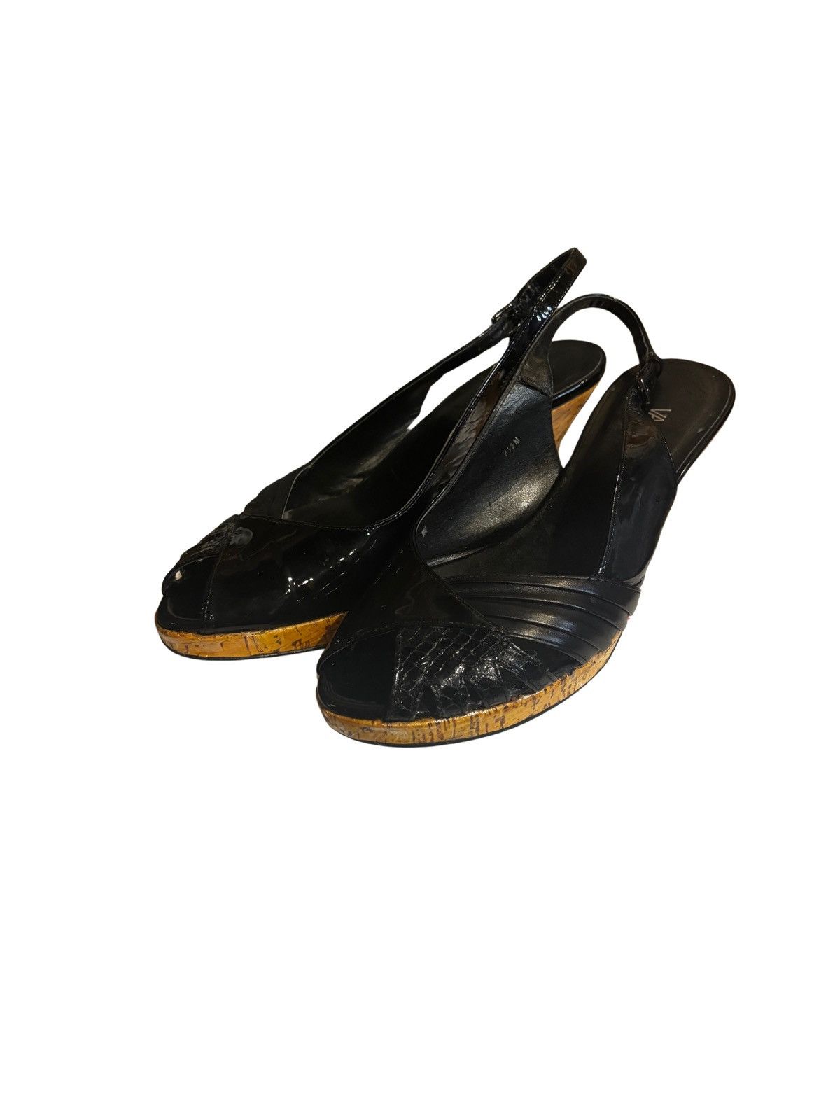 VANELI Black slingback Sandals.wf7127 Size US 7.5 / IT 37.5 - 1 Thumbnail