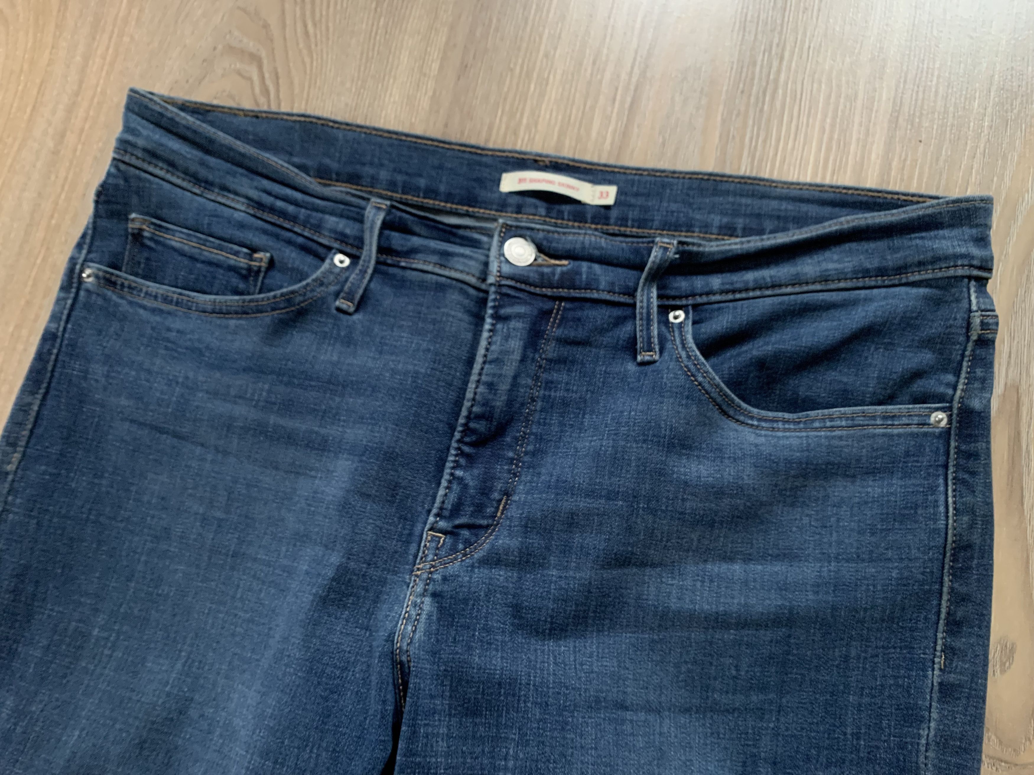 Levi's Levis 311 Blue Skinny Jeans Size 33" - 4 Thumbnail
