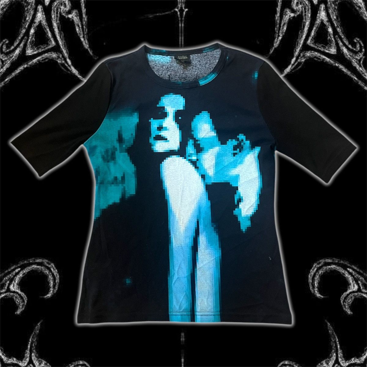 Jean Paul Gaultier Jean Paul Gaultier 1994 “vampire” short sleeve shirt Size US XXS / EU 40 - 1 Thumbnail
