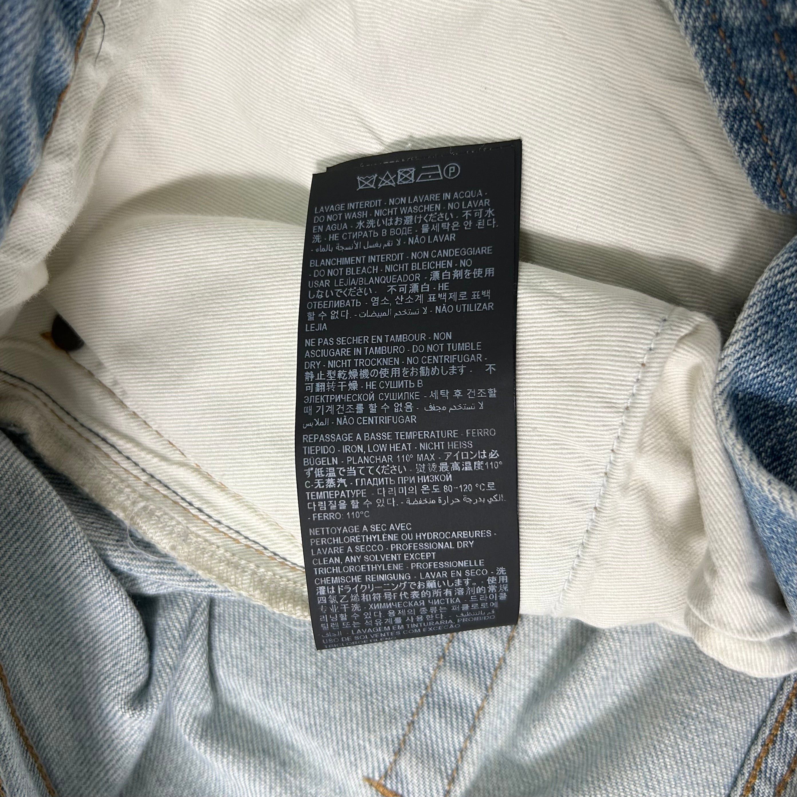 Saint Laurent Paris Saint Laurent Classic Blue Skinny Jeans Size US 29 - 8 Thumbnail
