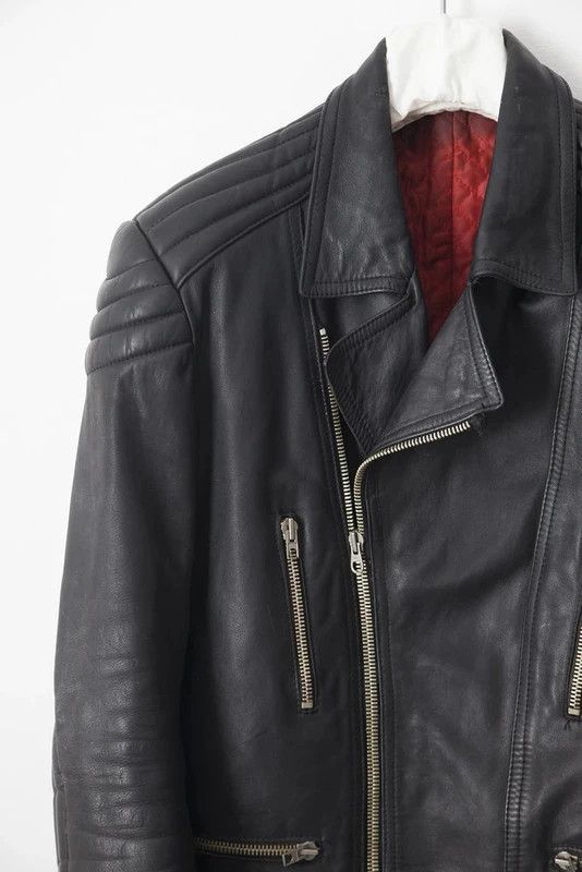 Vintage Vintage 1980's perfecto leather jacket Size US M / EU 48-50 / 2 - 2 Thumbnail