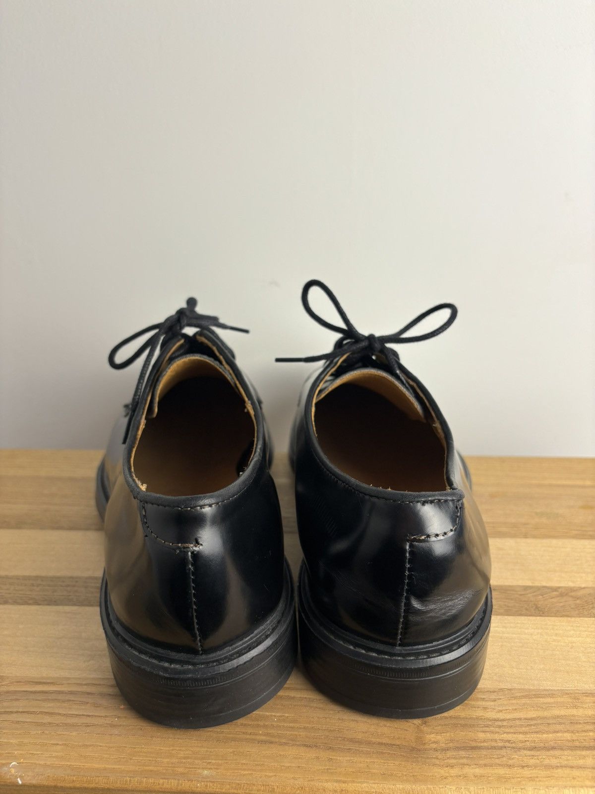 Officine Generale RRP 745$ Officine Generale Kim Polished Leather Derby Shoes Size US 8 / EU 41 - 17 Thumbnail