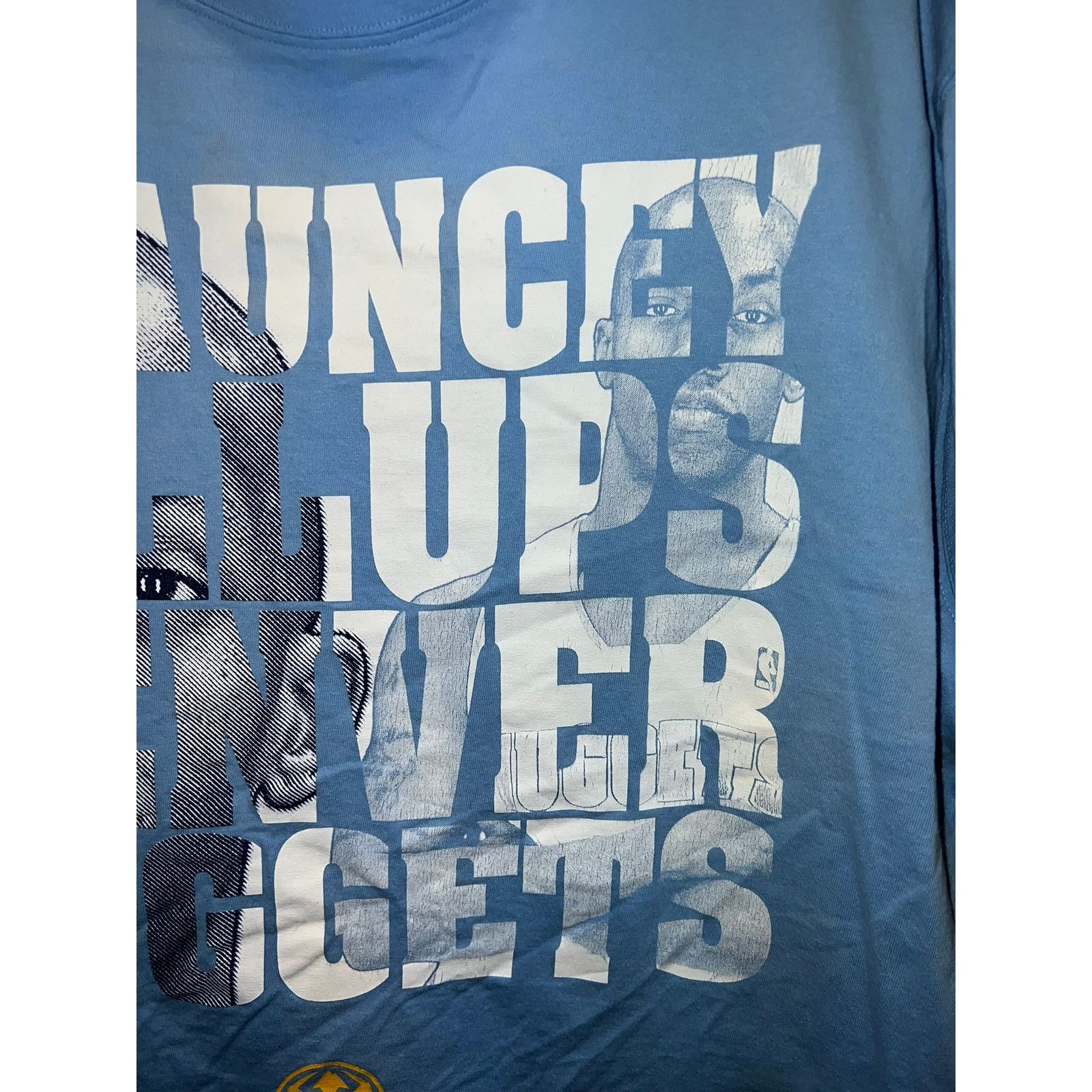 NBA Vintage Chauncey Billups Shirt NBA UNK Denver Nuggets Tee 3X Size US XXL / EU 58 / 5 - 3 Thumbnail