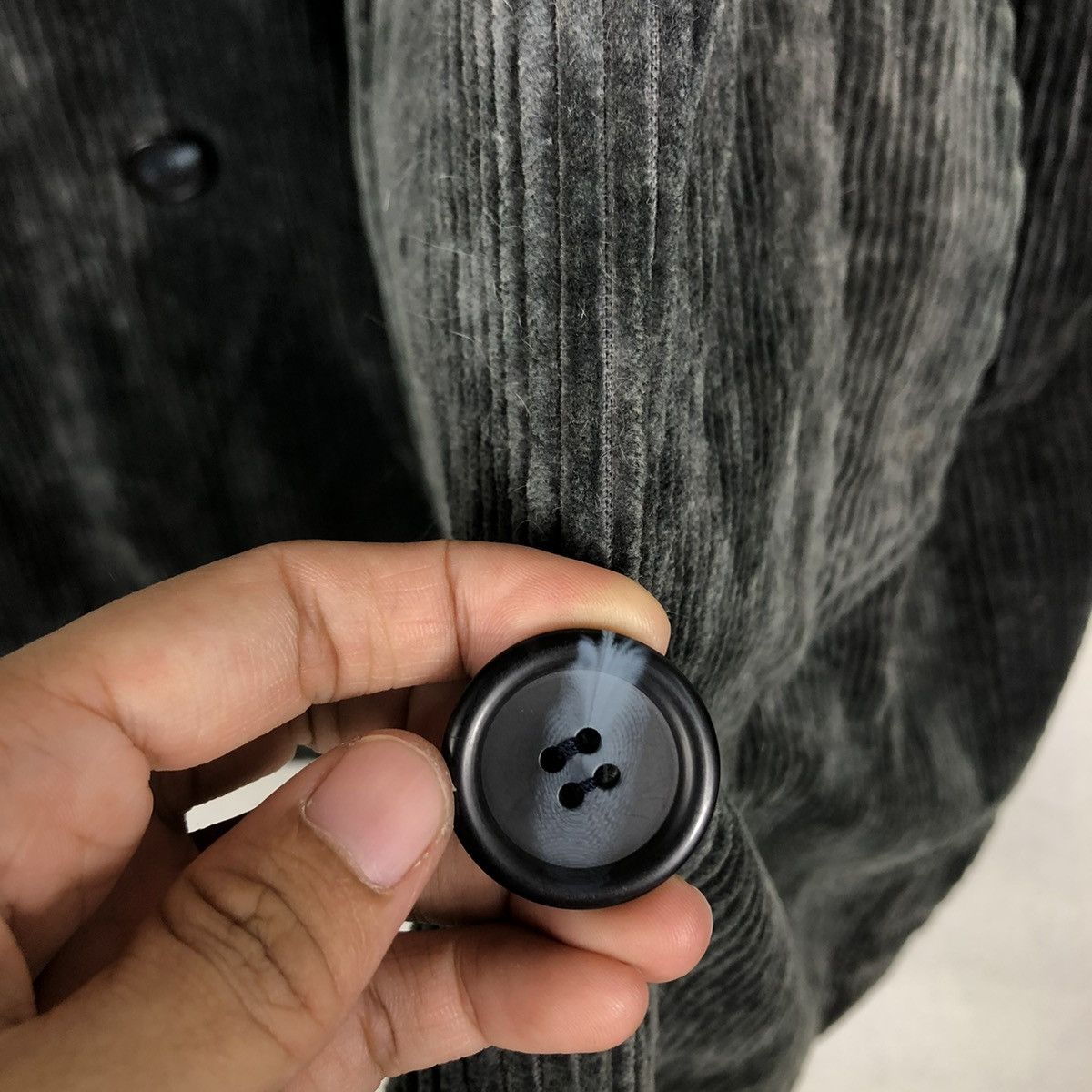 Yohji Yamamoto 🔥VINTAGE LONG JACKET CORDUROY YOHJI YAMAMOTO AAR Size US L / EU 52-54 / 3 - 16 Thumbnail