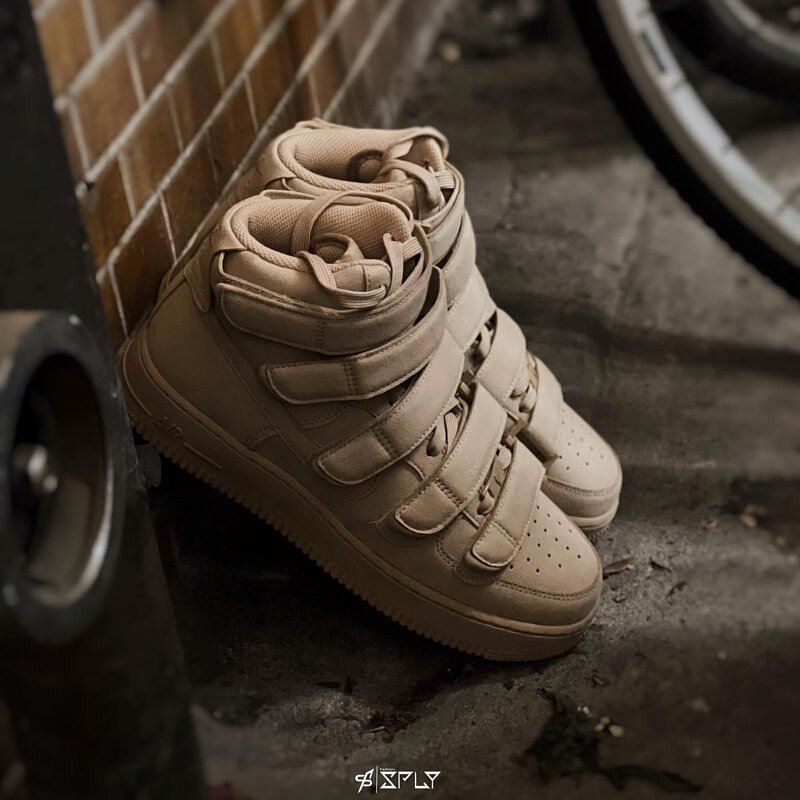 Billie Eilish × Nike Nike x Billie Eilish Air Force 1 High ‘07 SP “Mushroom” Size US 11 / EU 44 - 1 Thumbnail