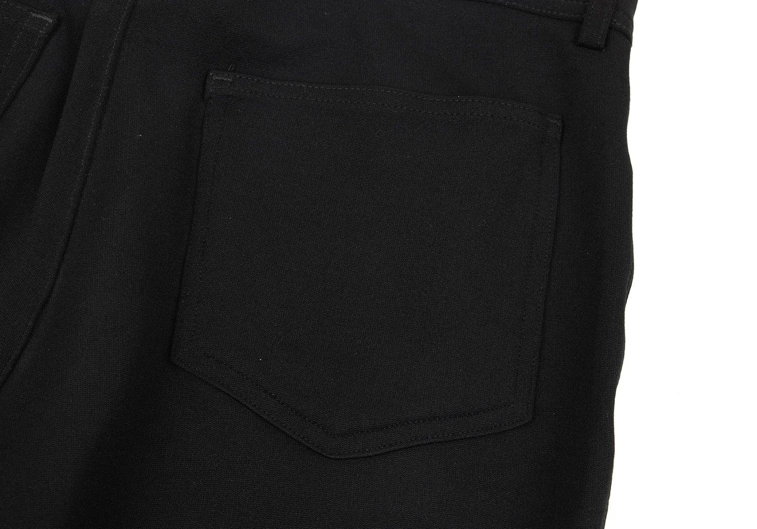 Emporio Armani Nylon Stretch Straight Pants in Black Size 46 Size US 30 / EU 46 - 12 Thumbnail
