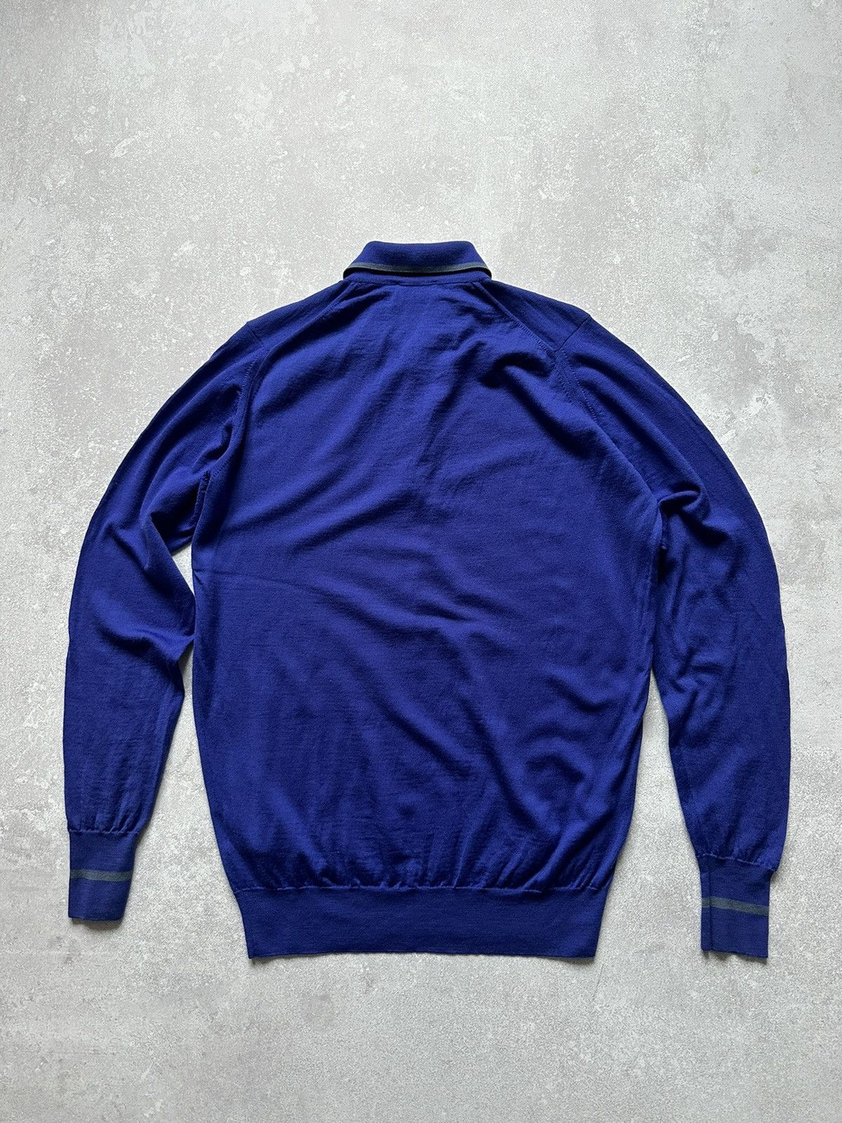 Designer × John Smedley × Vintage Sweater John Smedley Blue made in Great Britain size M Size US M / EU 48-50 / 2 - 13 Thumbnail