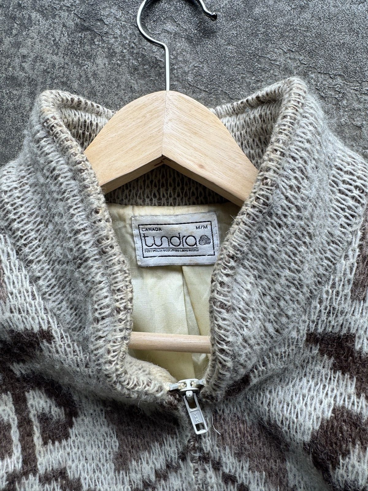 Japanese Brand × Tundra × Vintage Vintage Y2K coogi style brand tundra zip up knit jacket Size US M / EU 48-50 / 2 - 6 Thumbnail