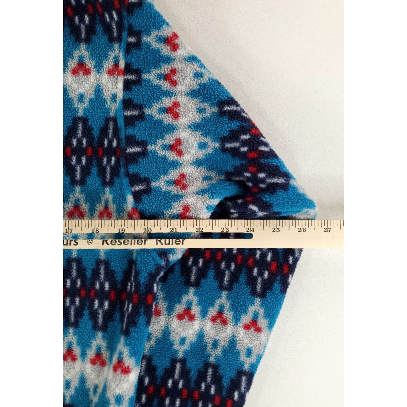 Patagonia Patagonia Synchilla Snap T Fleece Geometric Patterned Blue White Red Mens S Blue Geometric Patterned Fleece Mens S Size US S / EU 44-46 / 1 - 6 Thumbnail