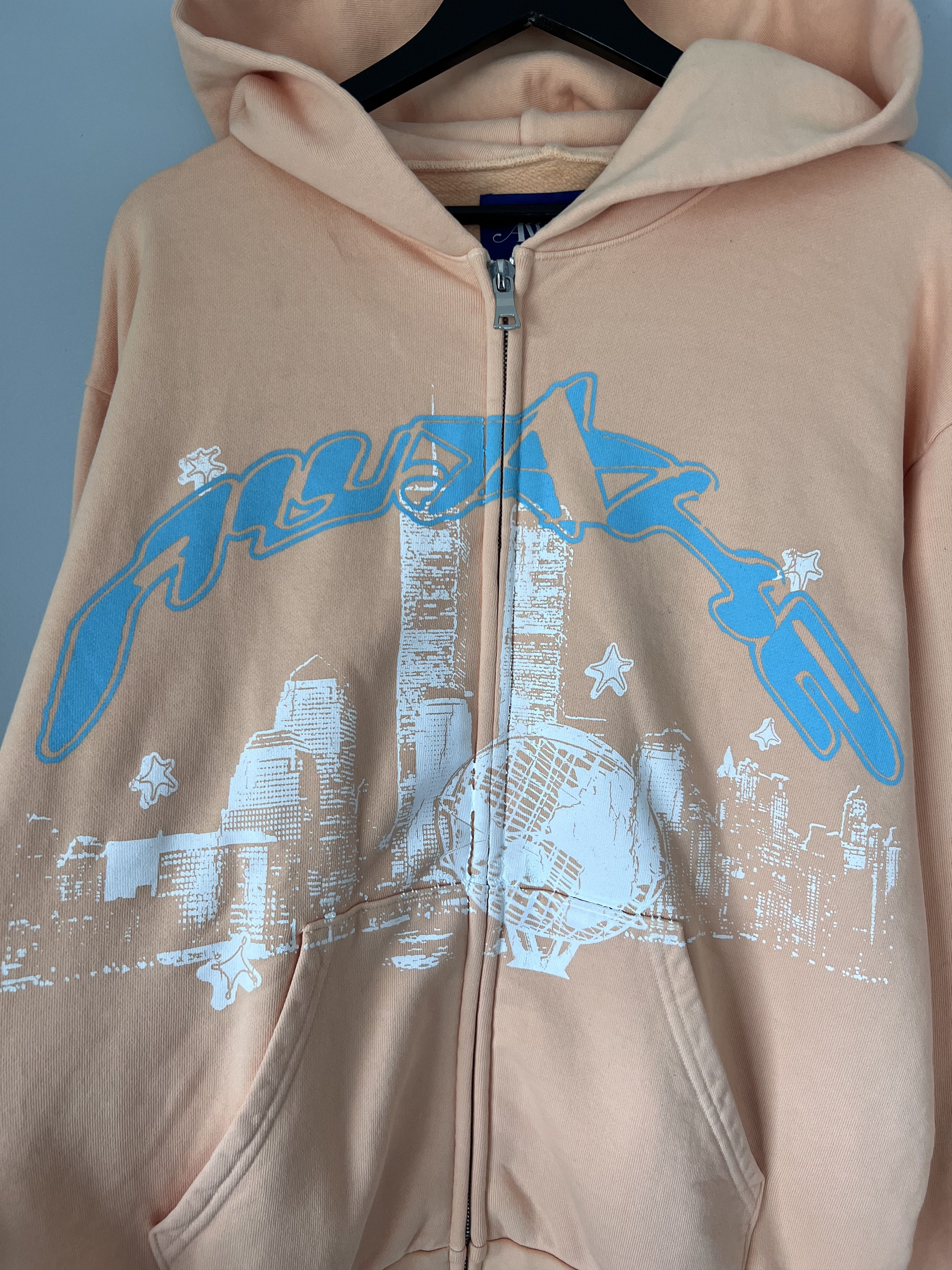 Awake NY Awake NY Skyline Full Zip Hoodie in Peach Size US XL / EU 56 / 4 - 2 Thumbnail