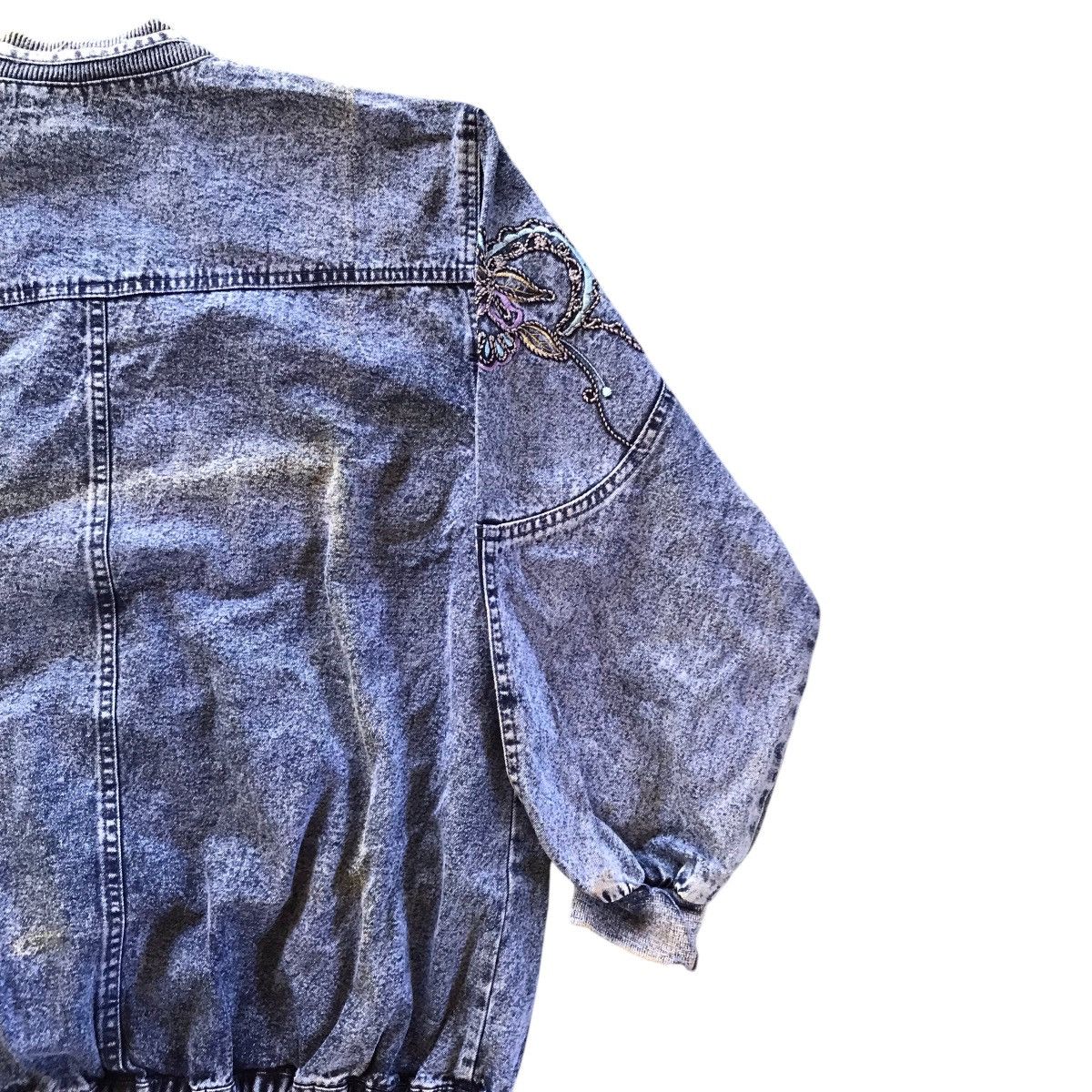 Kapital Vintage Cardigan Distressed Denim Inspired Kapital Sun Faded Size US M / EU 48-50 / 2 - 6 Thumbnail