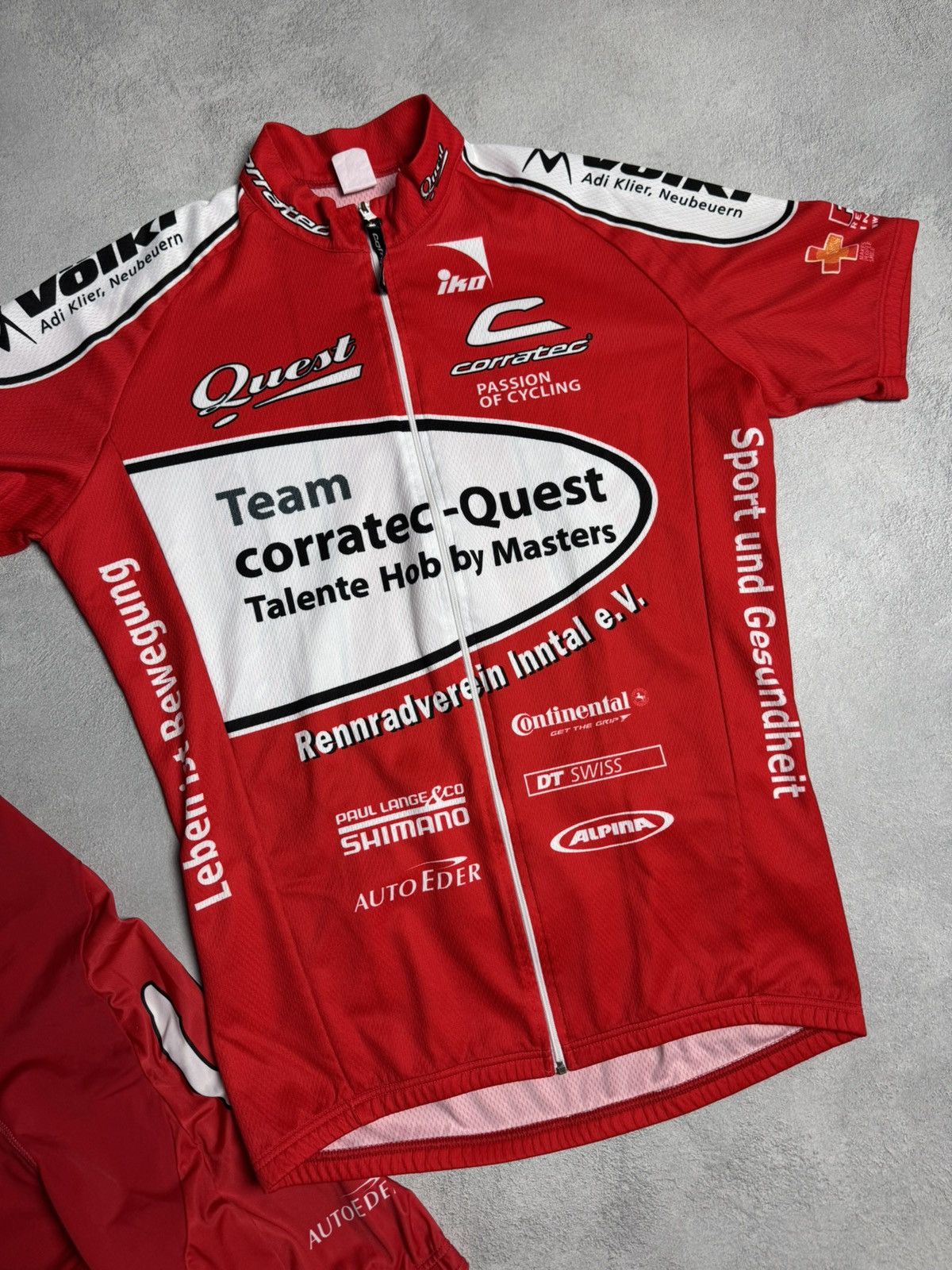 Other Corratec-Quest Cycling Jersey Bike Shirt Jersey+Shorts Size US L / EU 52-54 / 3 - 2 Thumbnail