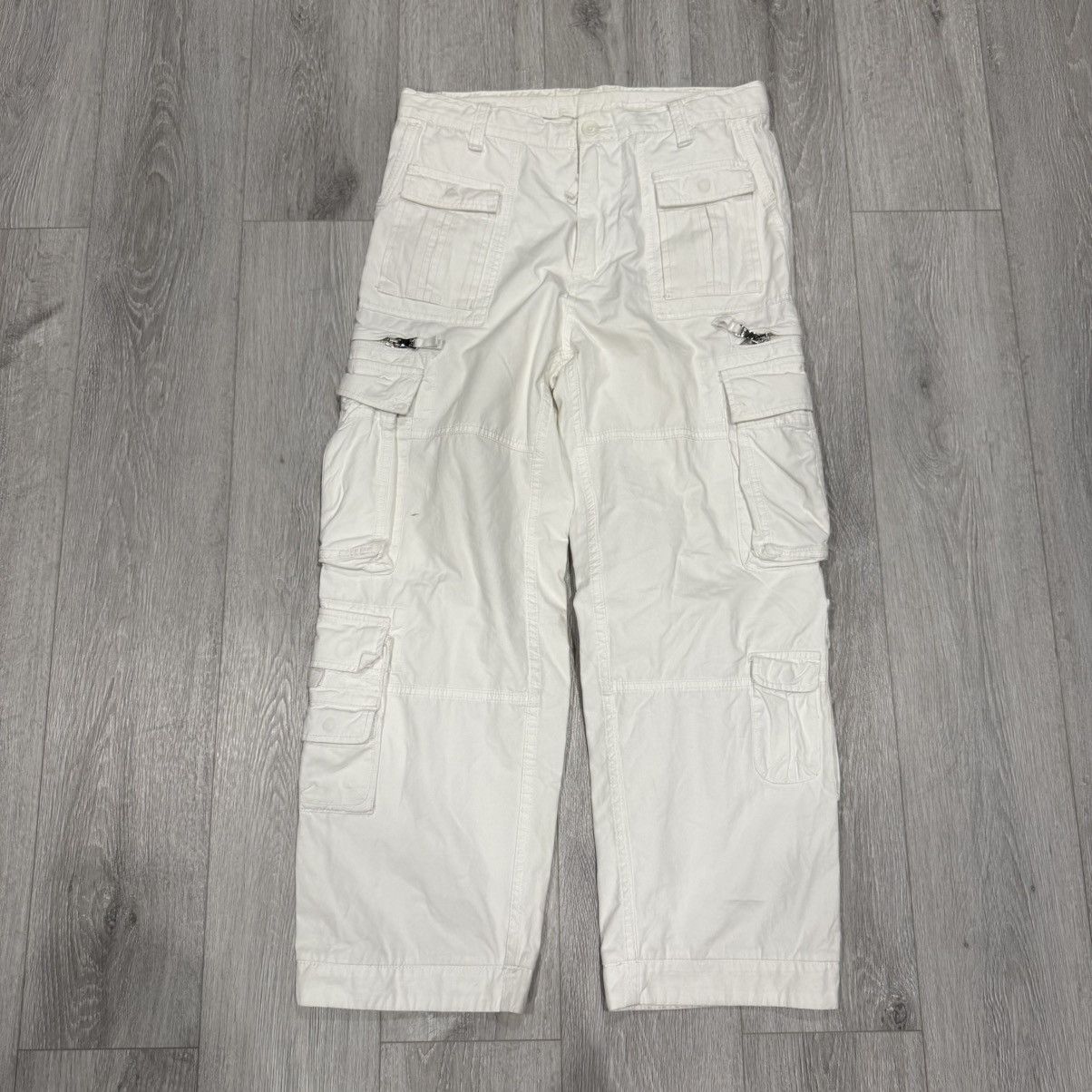 Dolce & Gabbana Vintage Multi Pocket Cargo Y2K Pants Dolce Gabbana Size US 34 / EU 50 - 7 Thumbnail