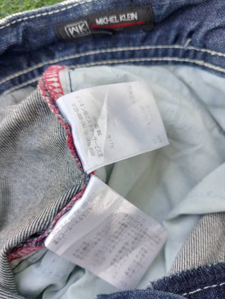 If Six Was Nine × Michel Klein DISTRESSED MICHEL KLEIN HOMME PARIS JEANS Size US 33 - 13 Thumbnail