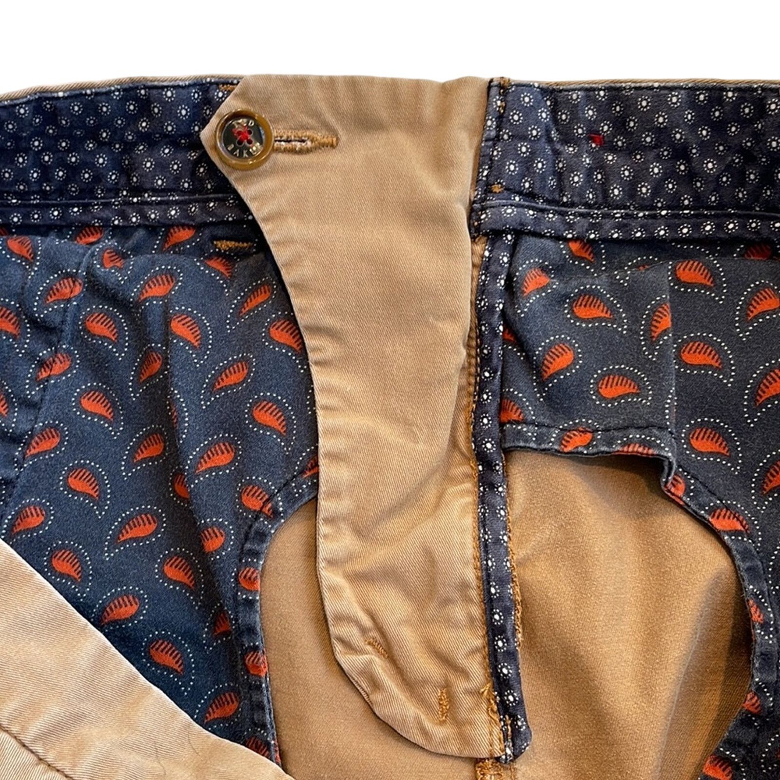 Ted Baker Ted Baker Chaade Classic Fit Washed Down Chinos Size 36/28 Size US 36 / EU 52 - 5 Thumbnail